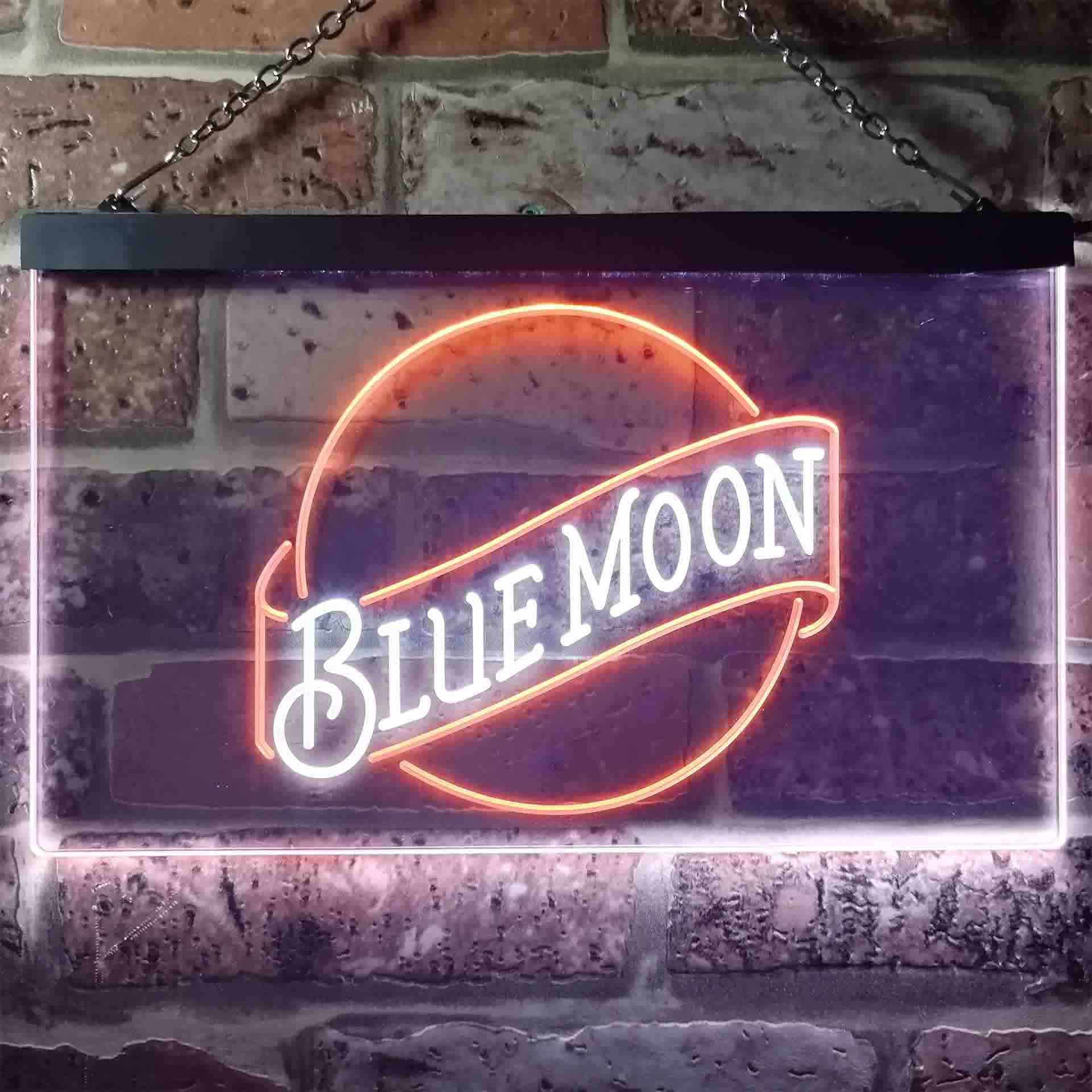 Blue Moon Beer Bar Neon Light LED Sign - Image 12