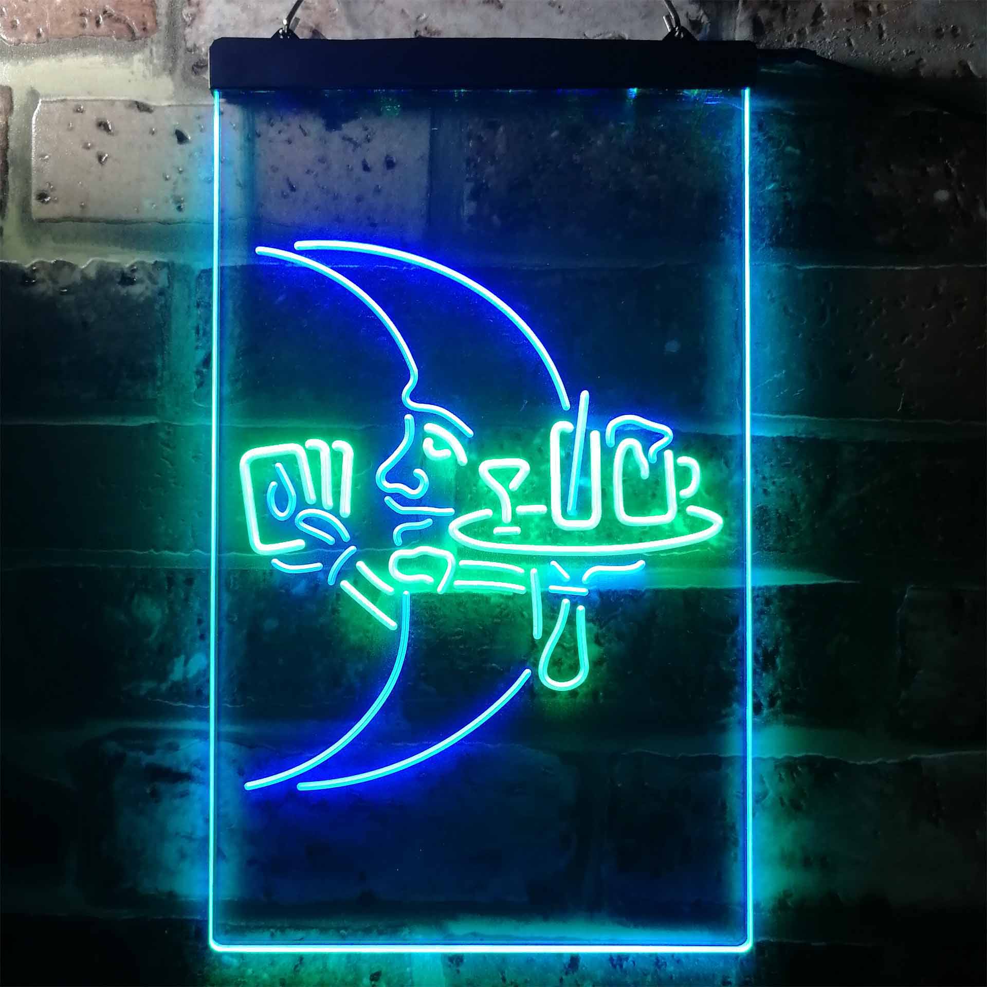 Blue Moon Beer Home Bar Neon Light LED Sign - Image 4