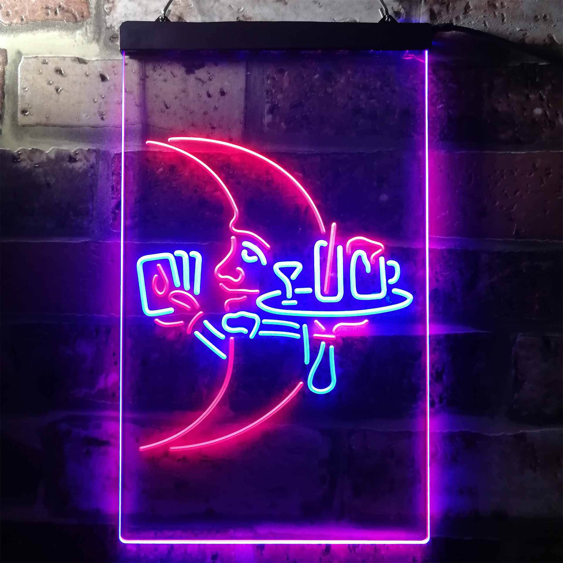 Blue Moon Beer Home Bar Neon Light LED Sign - Image 5