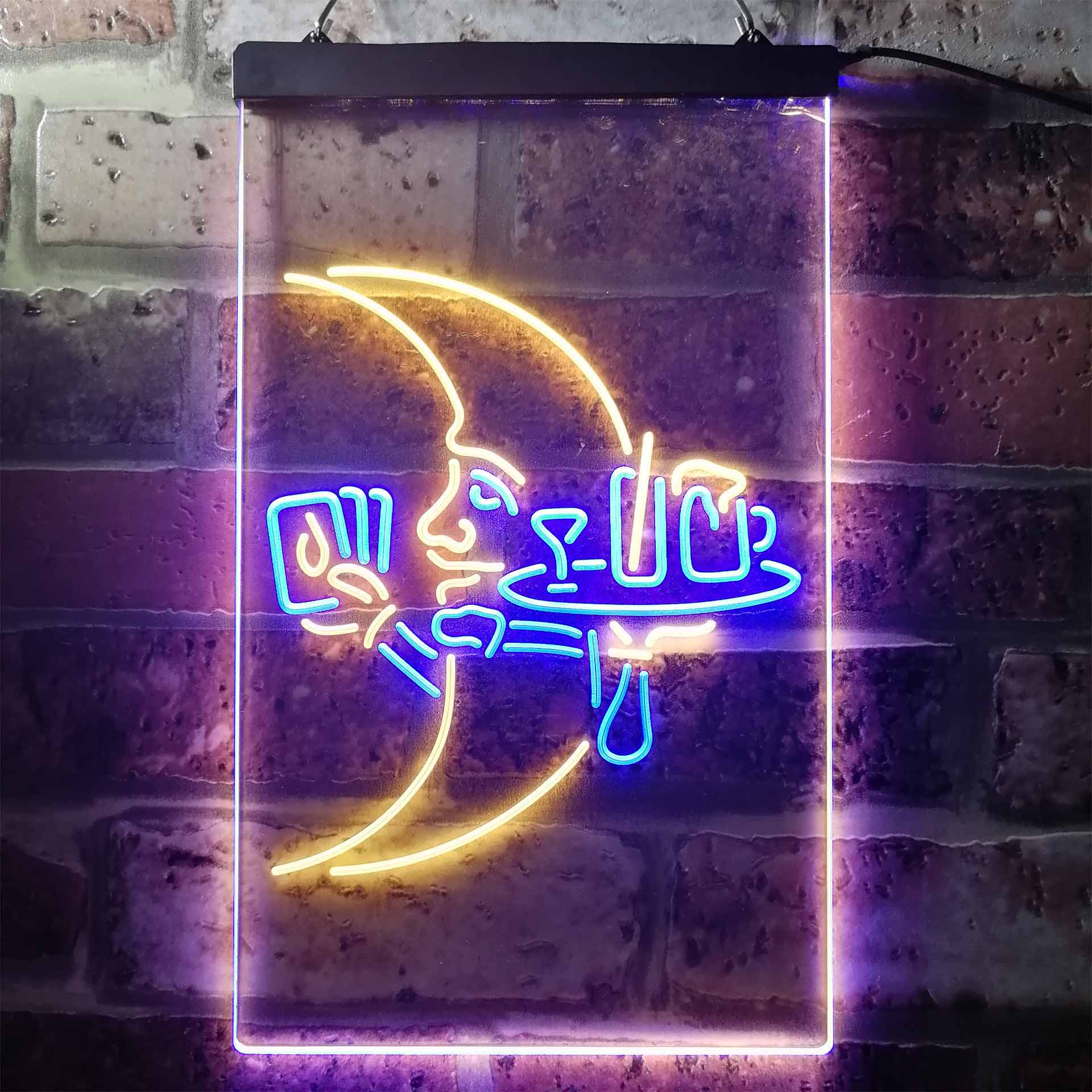 Blue Moon Beer Home Bar Neon Light LED Sign - Image 9