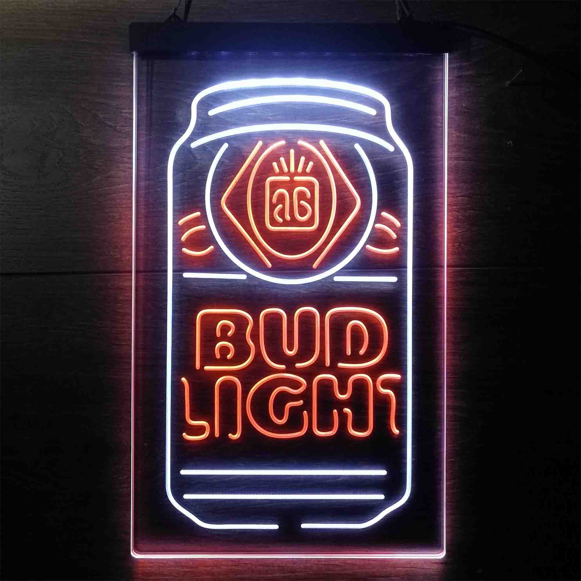 Bud Light Bottle Vertical Beer Neon-Like LED Sign - Image 12