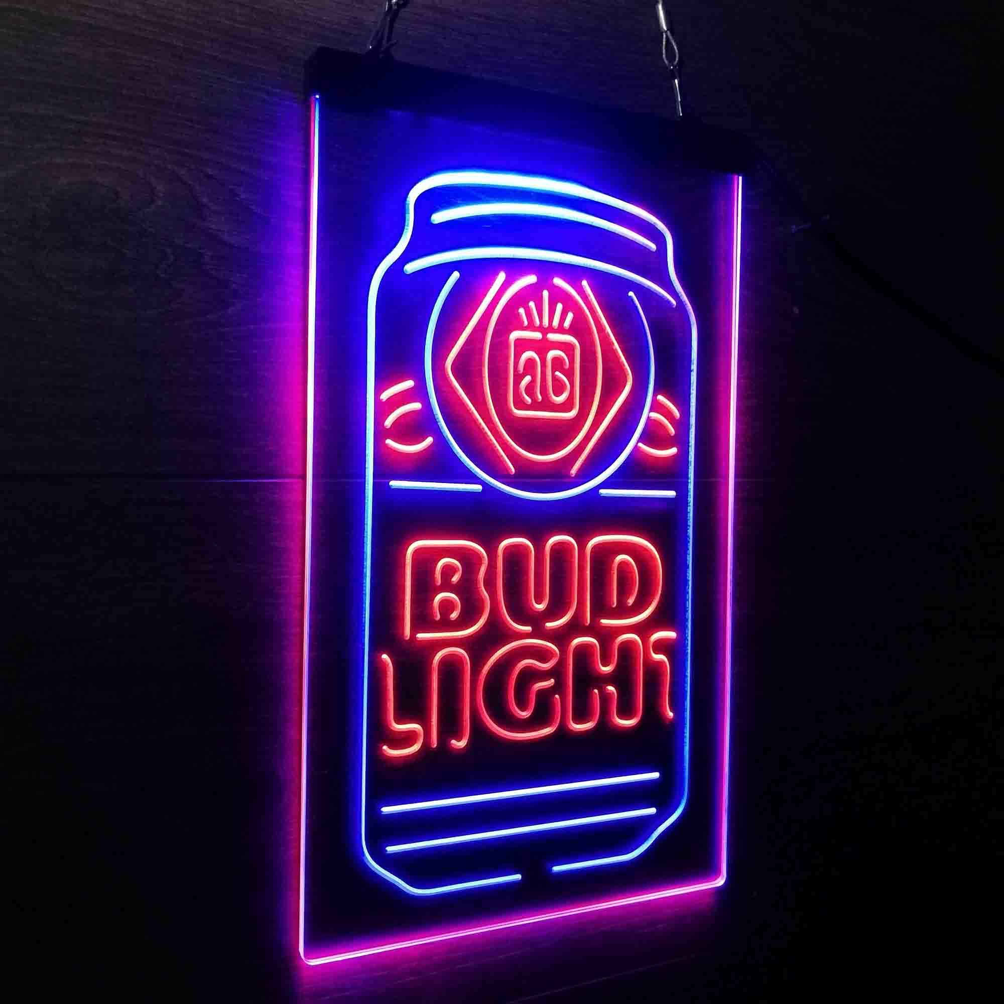 Bud Light Bottle Vertical Beer Neon-Like LED Sign - Image 15