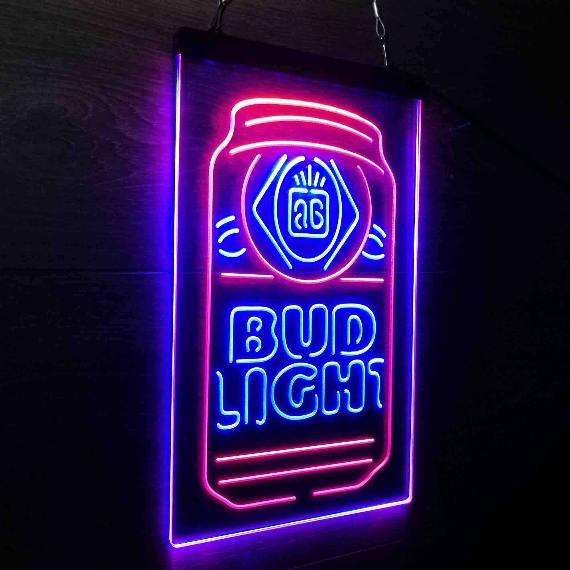 Bud Light Bottle Vertical Beer Neon-Like LED Sign - Image 17