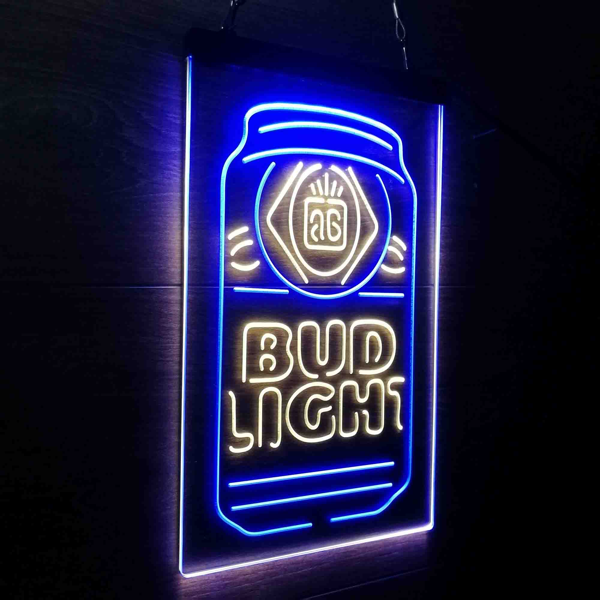 Bud Light Bottle Vertical Beer Neon-Like LED Sign - Image 18
