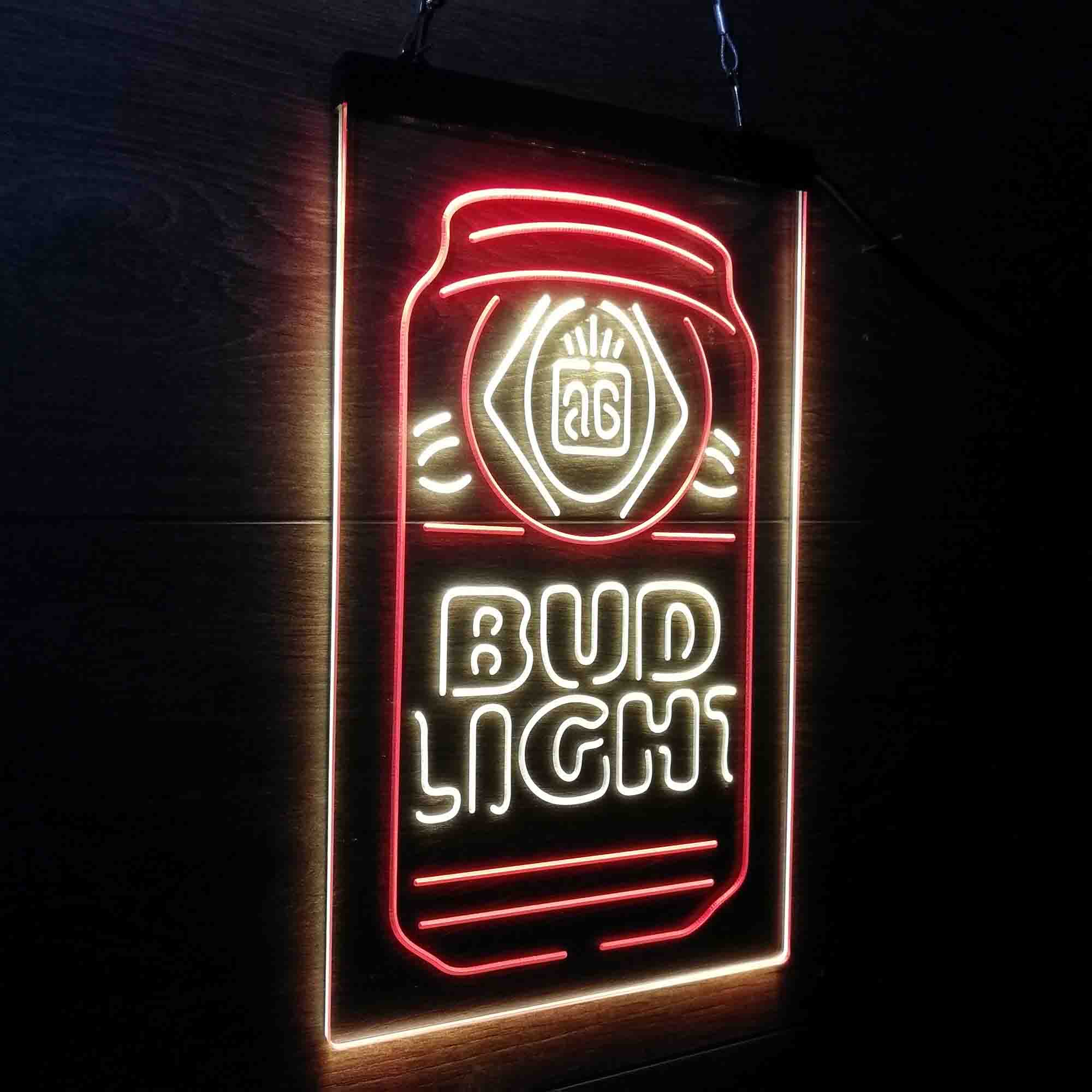 Bud Light Bottle Vertical Beer Neon-Like LED Sign - Image 22