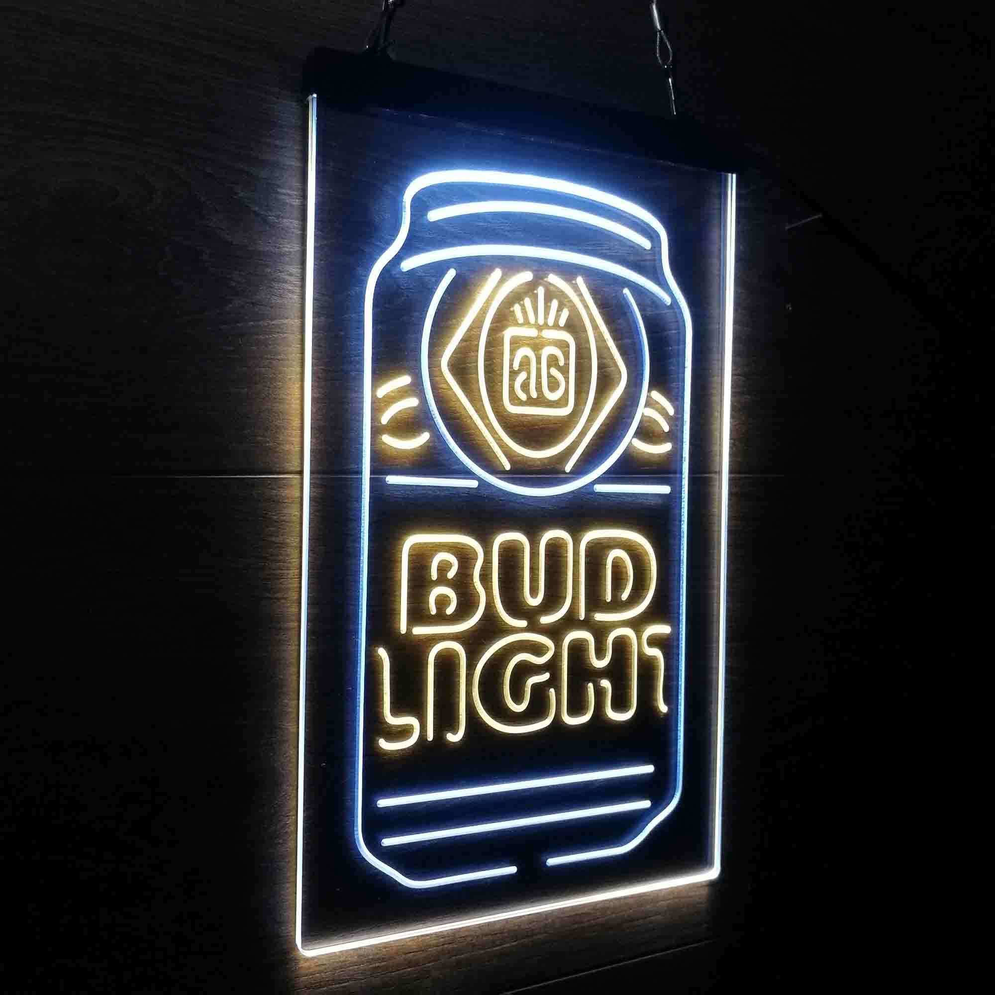 Bud Light Bottle Vertical Beer Neon-Like LED Sign - Image 23