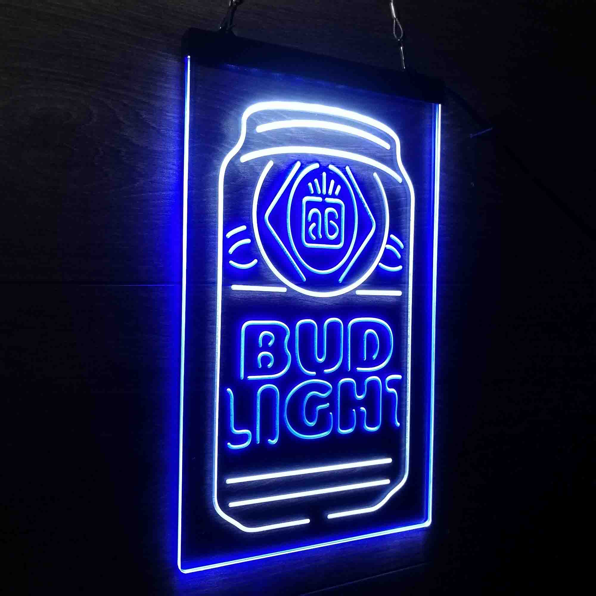 Bud Light Bottle Vertical Beer Neon-Like LED Sign - Image 24