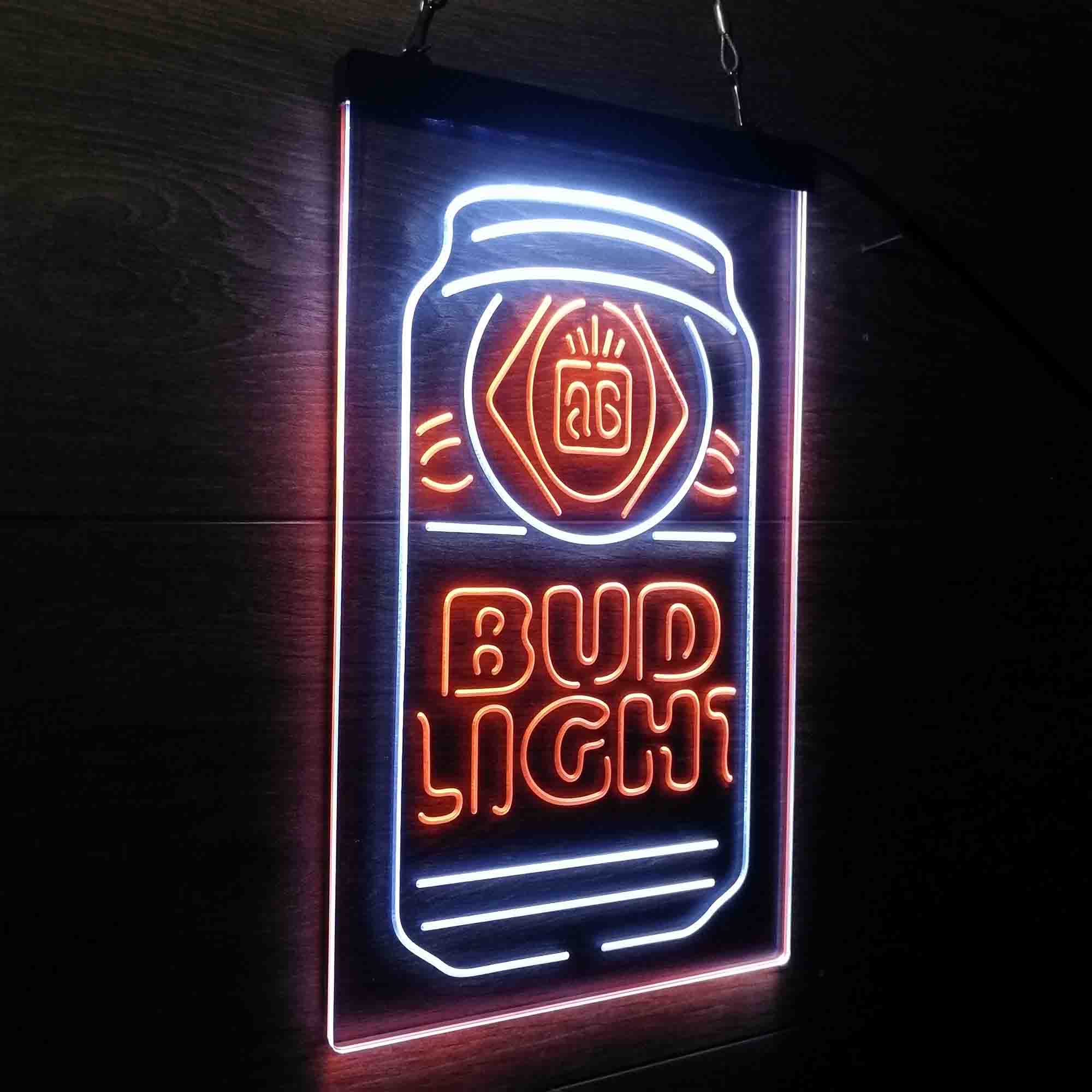 Bud Light Bottle Vertical Beer Neon-Like LED Sign - Image 25
