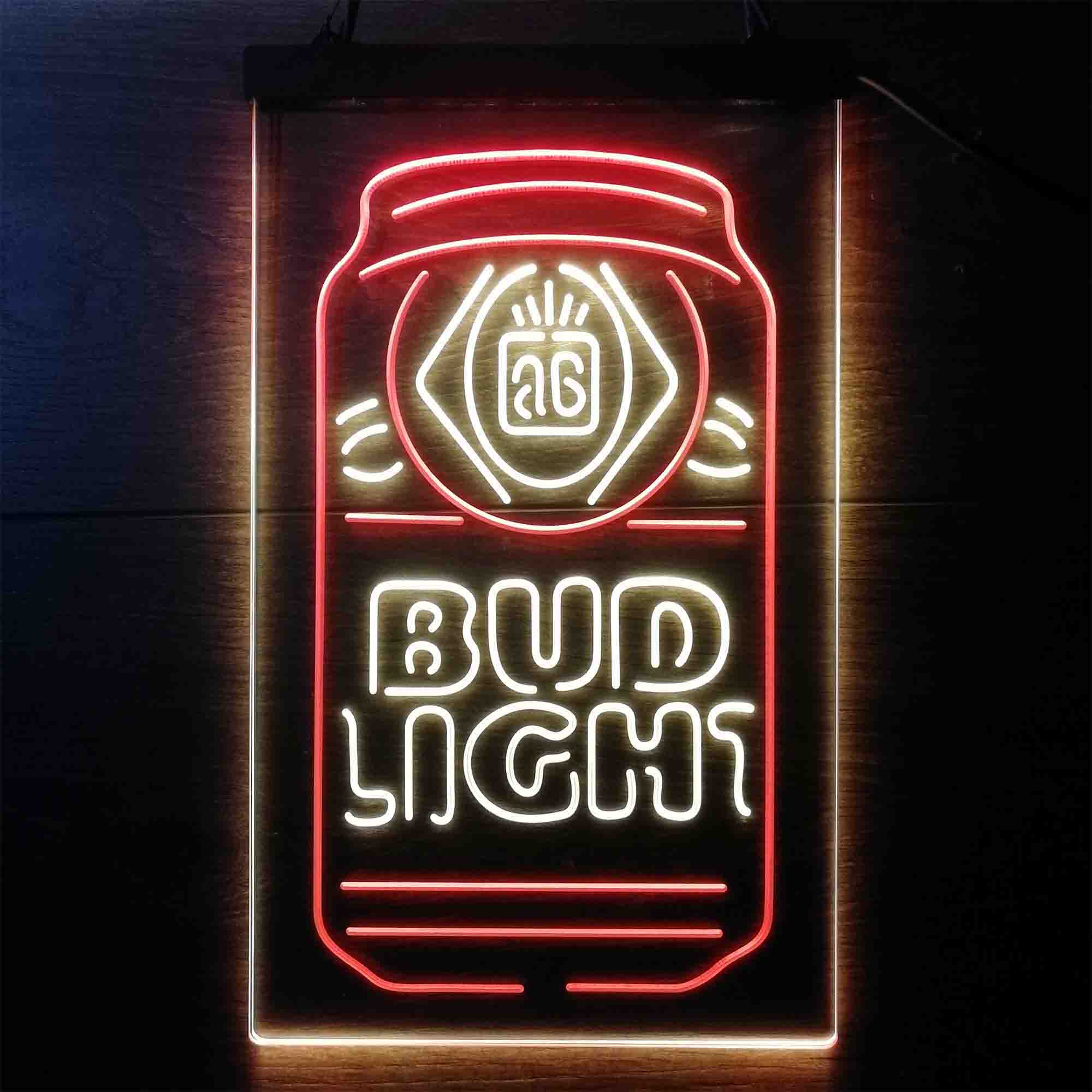 Bud Light Bottle Vertical Beer Neon-Like LED Sign - Image 9