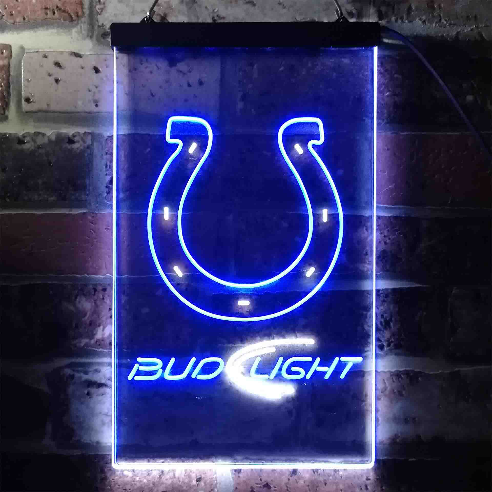 Indianapolis Colts Bud Light LED Neon Sign - Image 10
