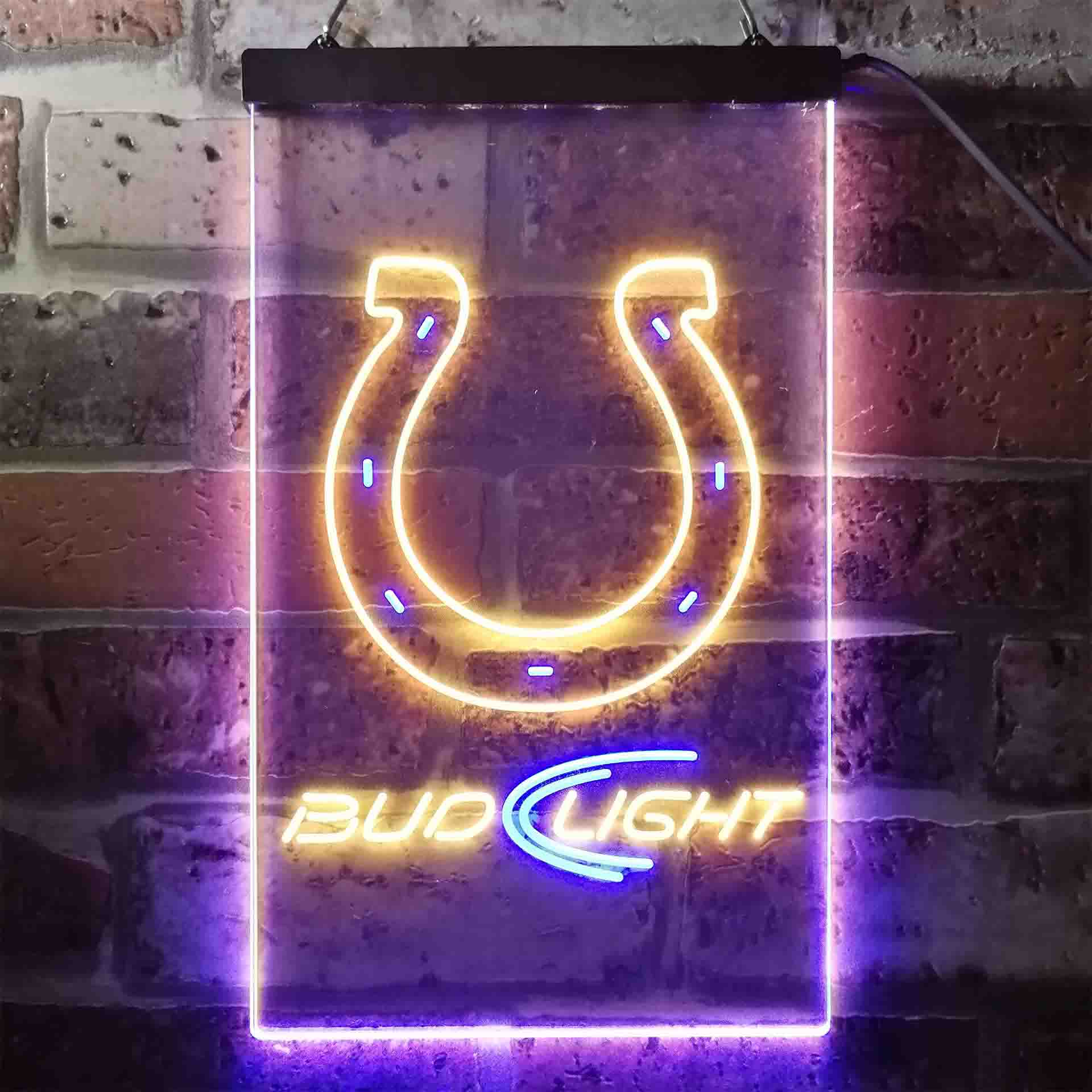 Indianapolis Colts Bud Light LED Neon Sign - Image 12