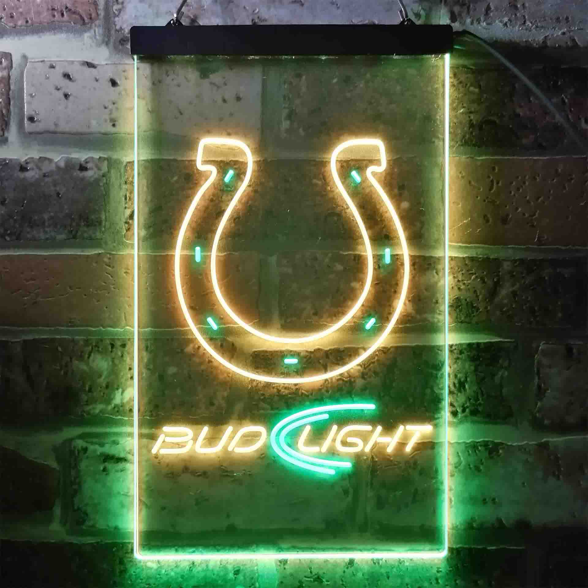 Indianapolis Colts Bud Light LED Neon Sign - Image 4