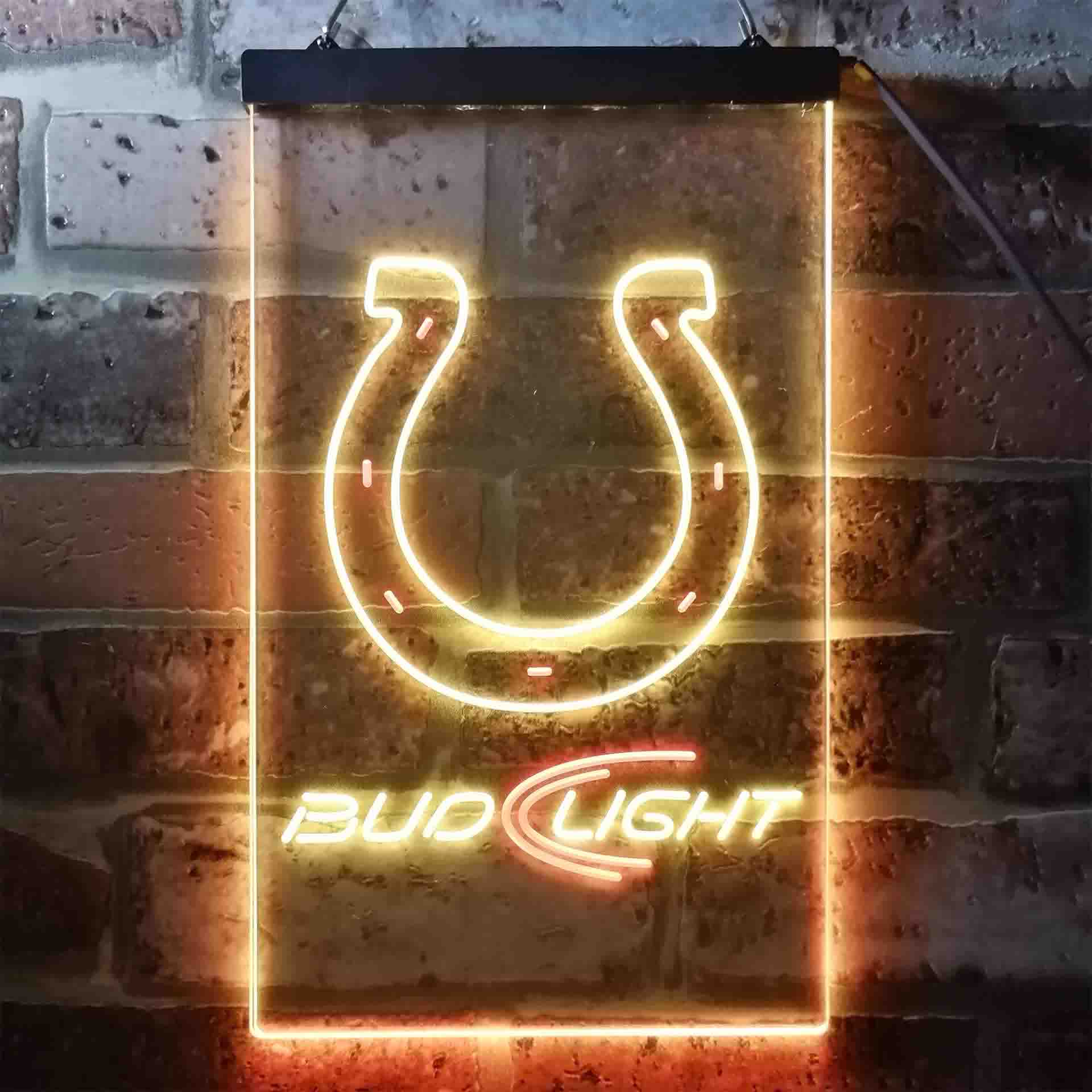Indianapolis Colts Bud Light LED Neon Sign - Image 6