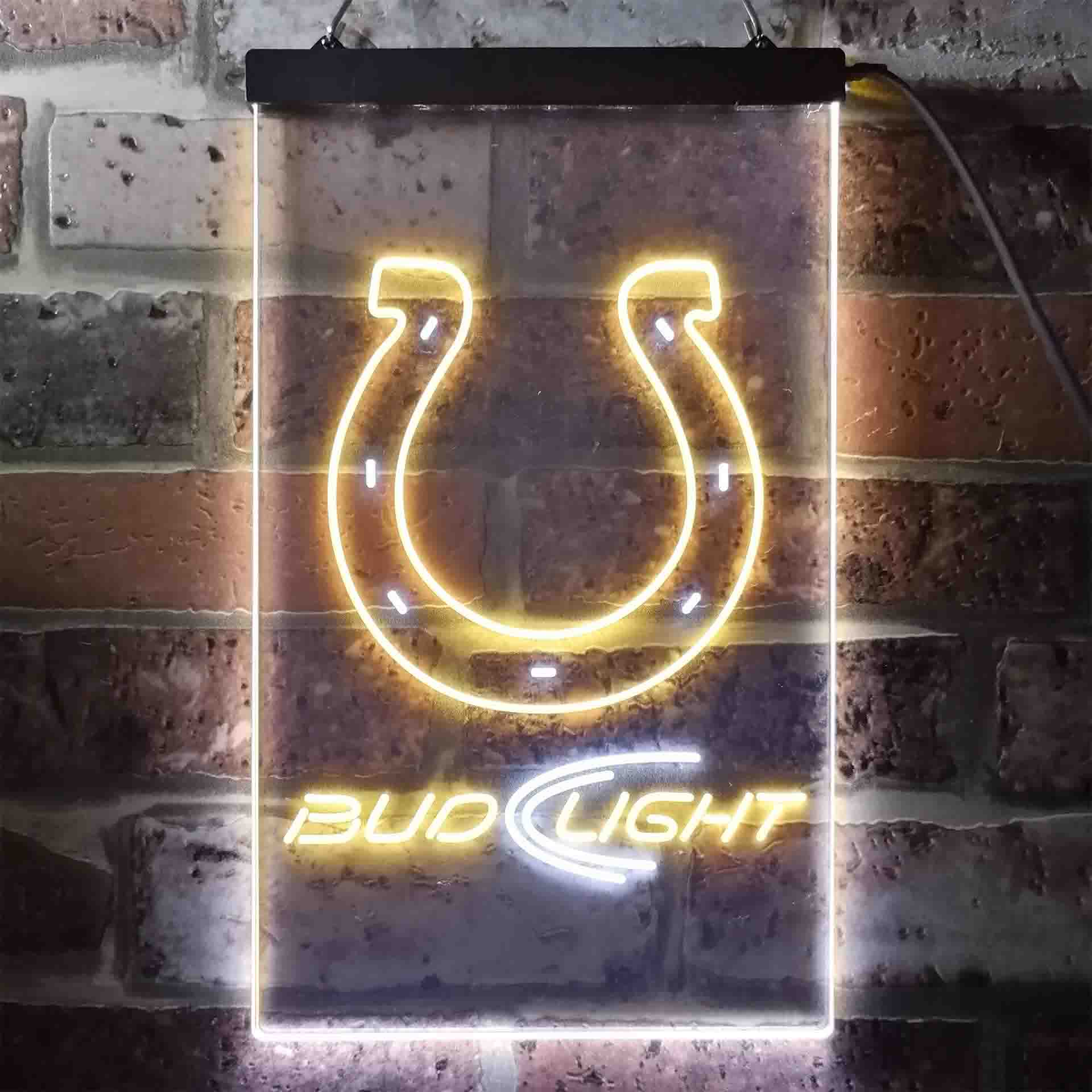 Indianapolis Colts Bud Light LED Neon Sign - Image 9