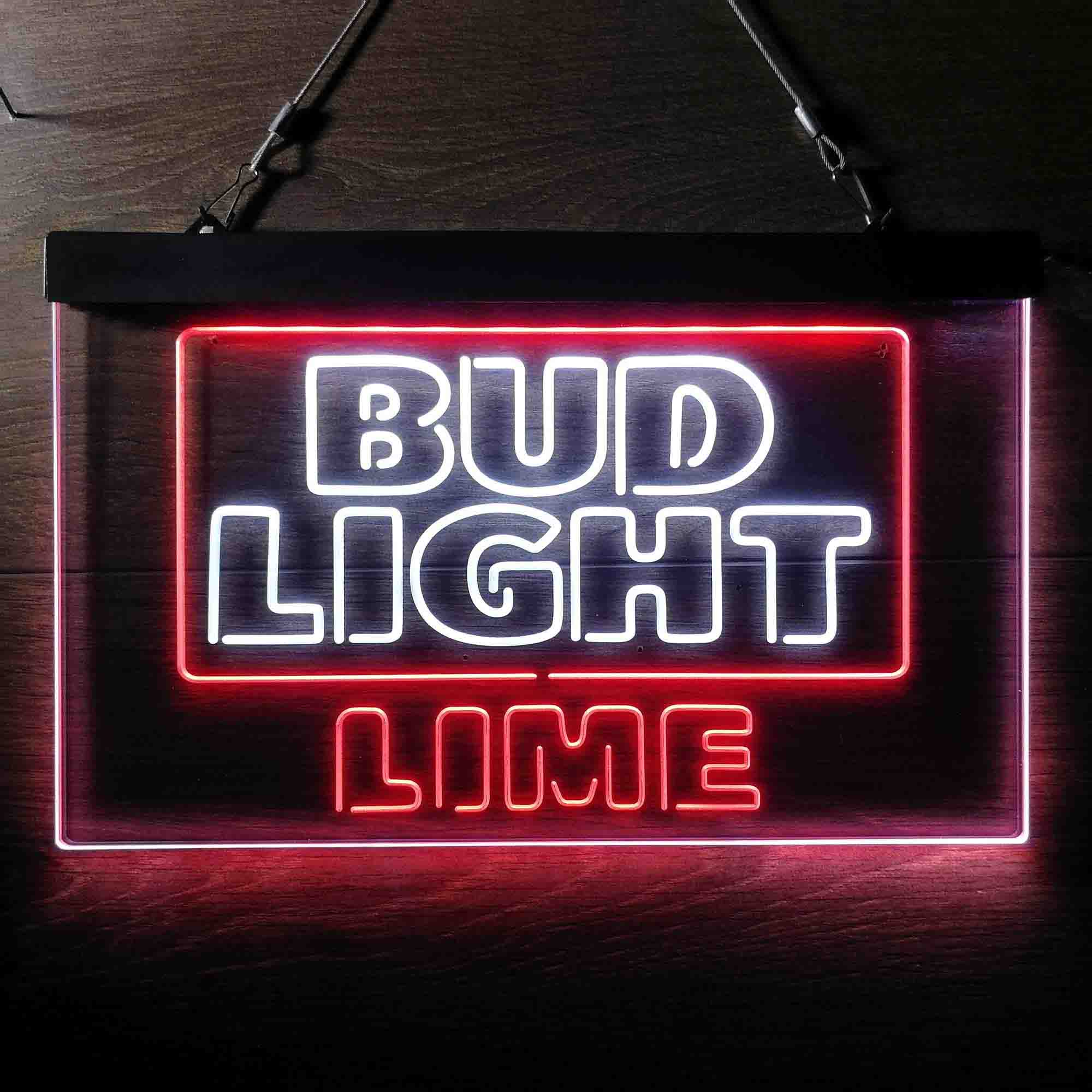 Bud Light Lime Home Bar Neon Light LED Sign - Image 7
