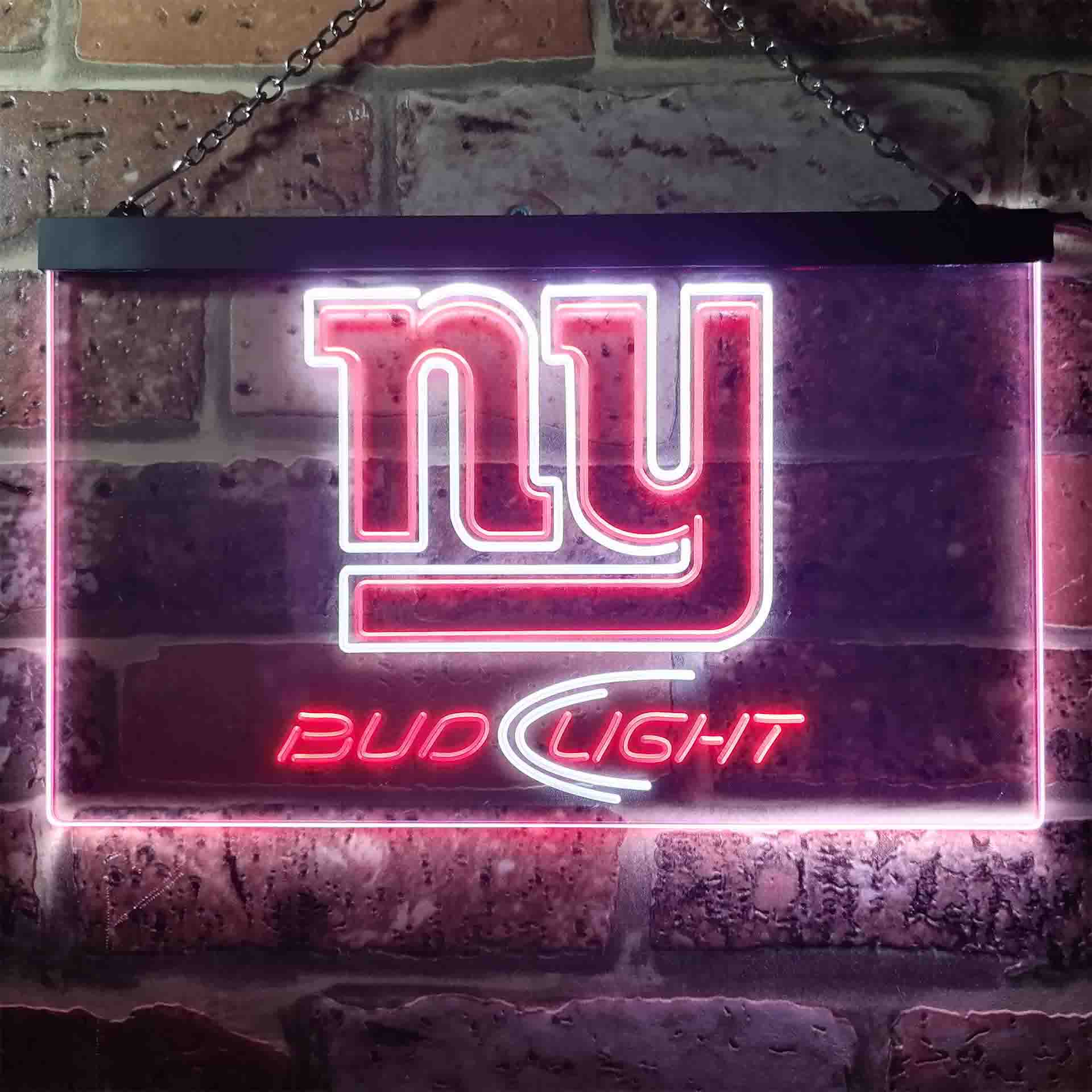 New York Giants Bud Light LED Neon Sign - Image 11