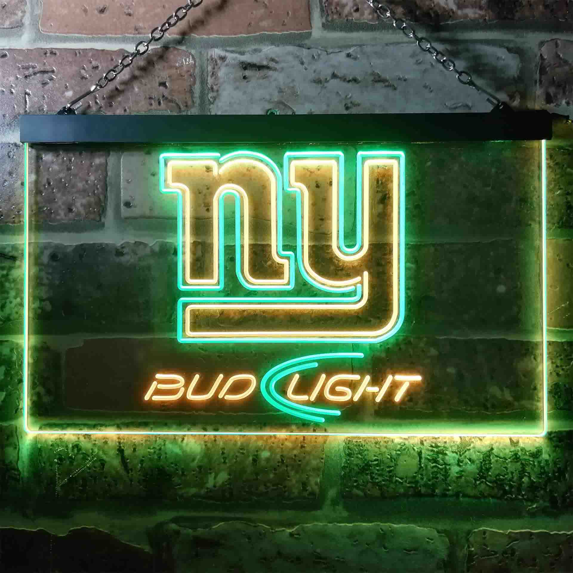 New York Giants Bud Light LED Neon Sign - Image 12