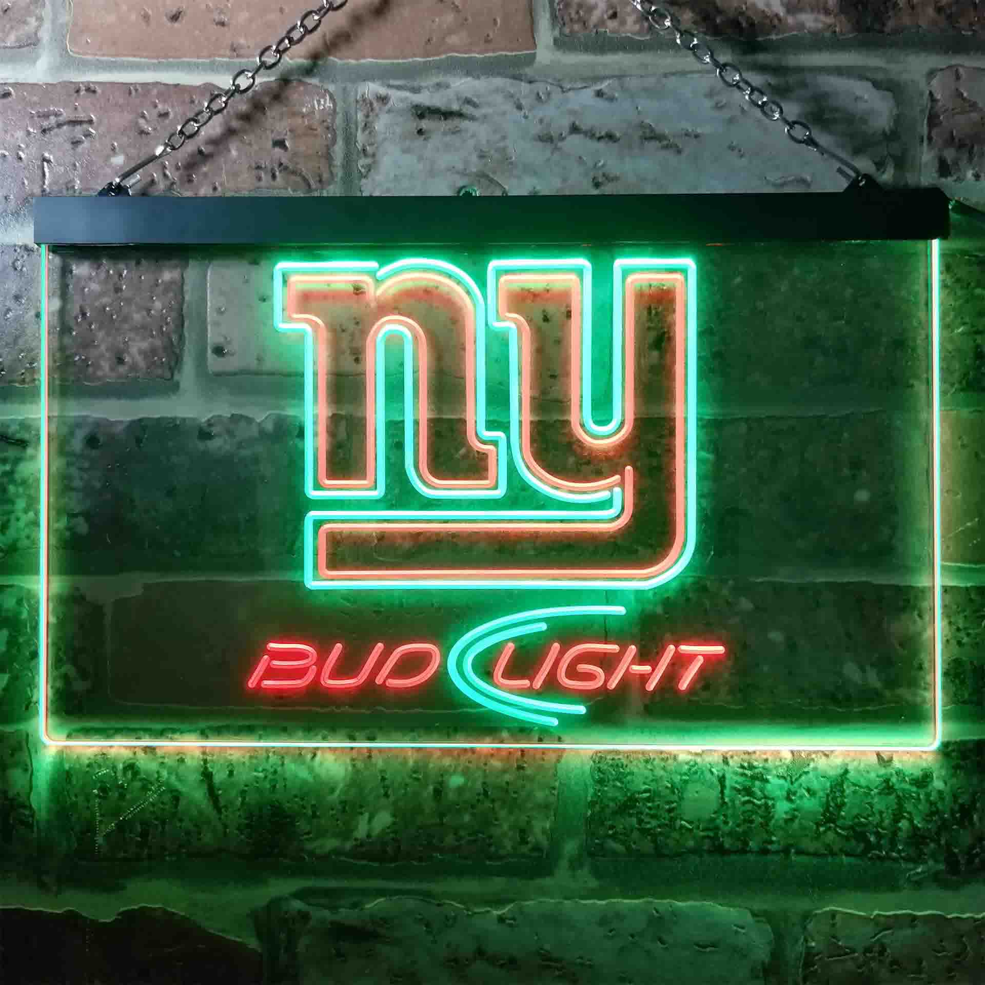 New York Giants Bud Light LED Neon Sign - Image 6
