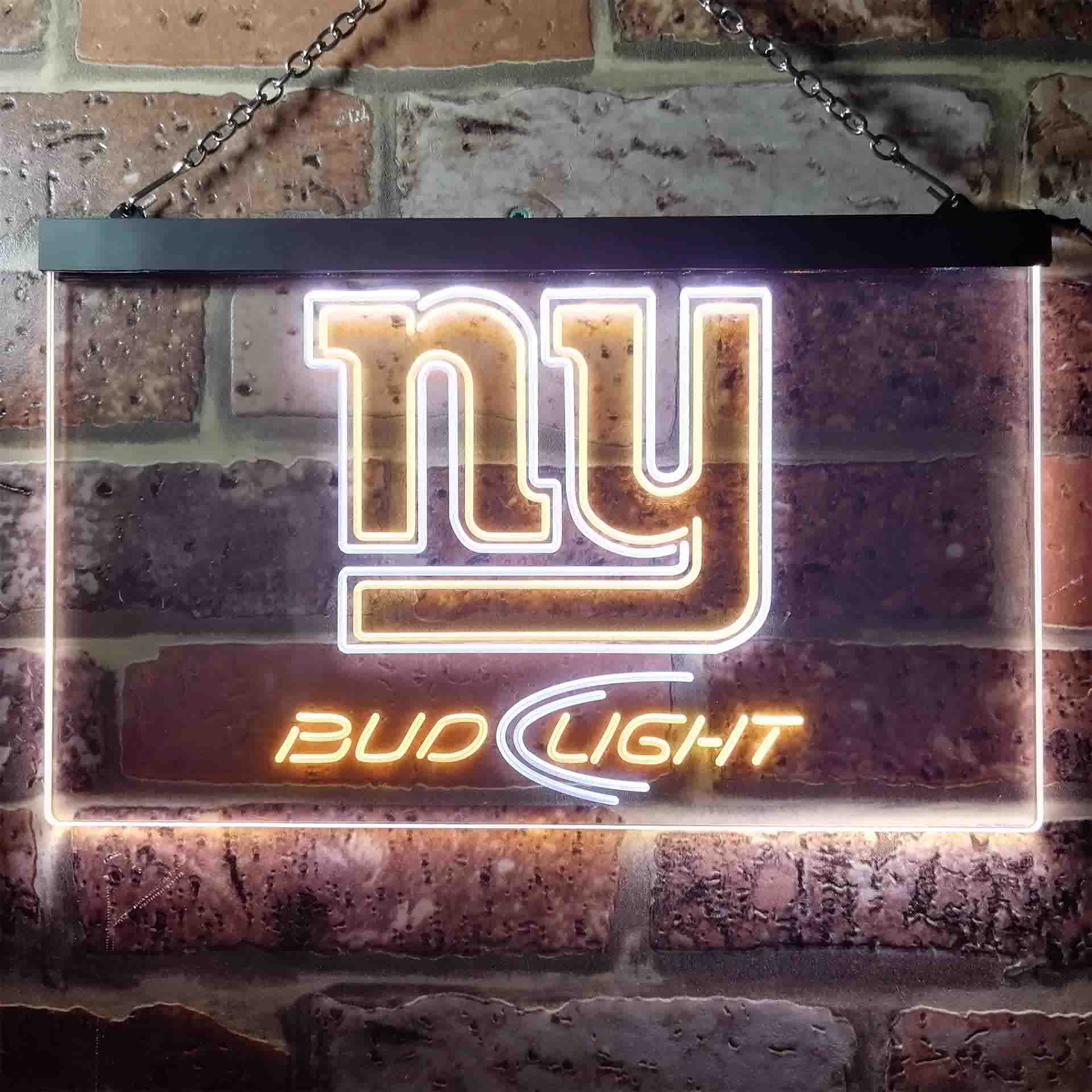 New York Giants Bud Light LED Neon Sign - Image 9