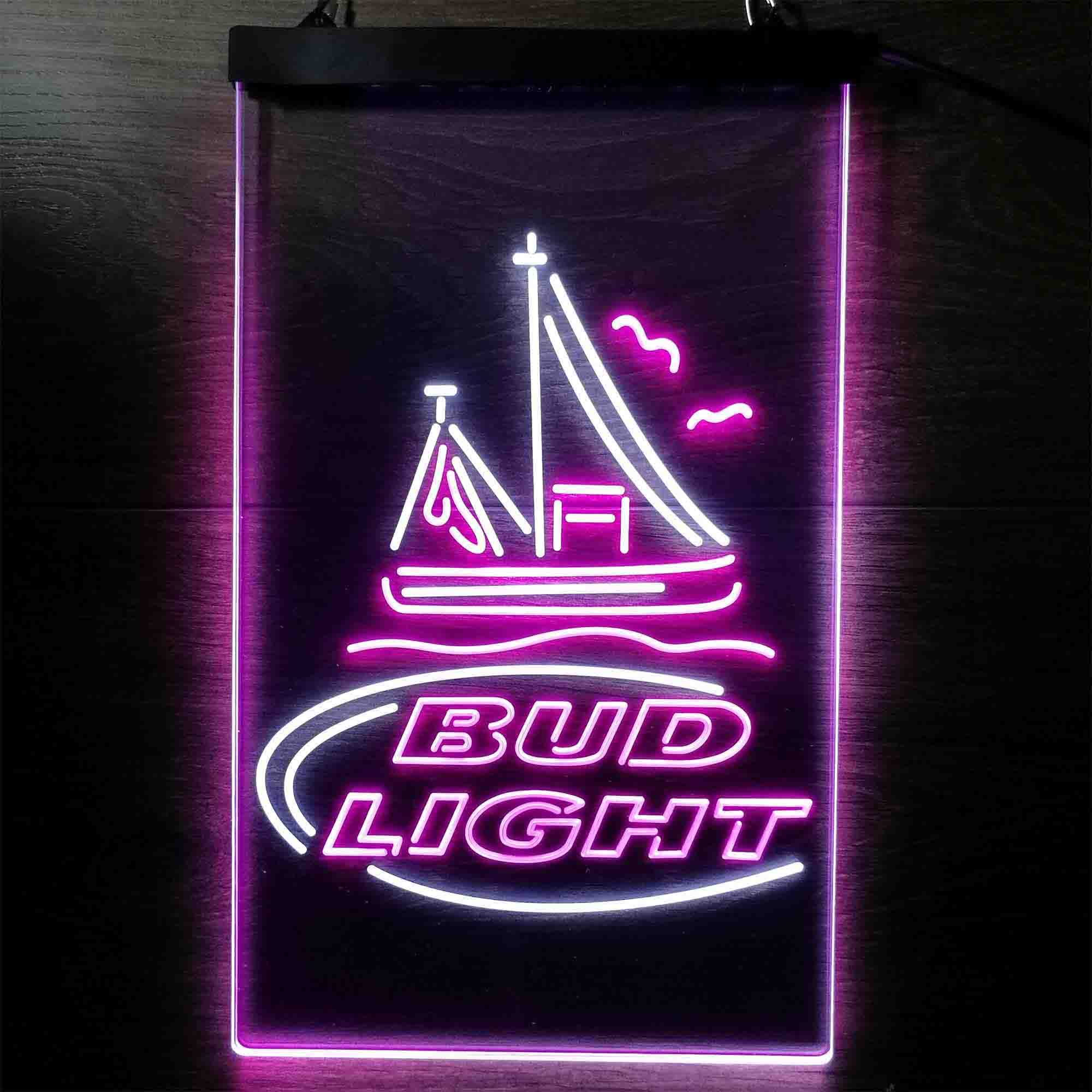 Bud Light Sail Boat Neon-Like LED Sign - Image 6