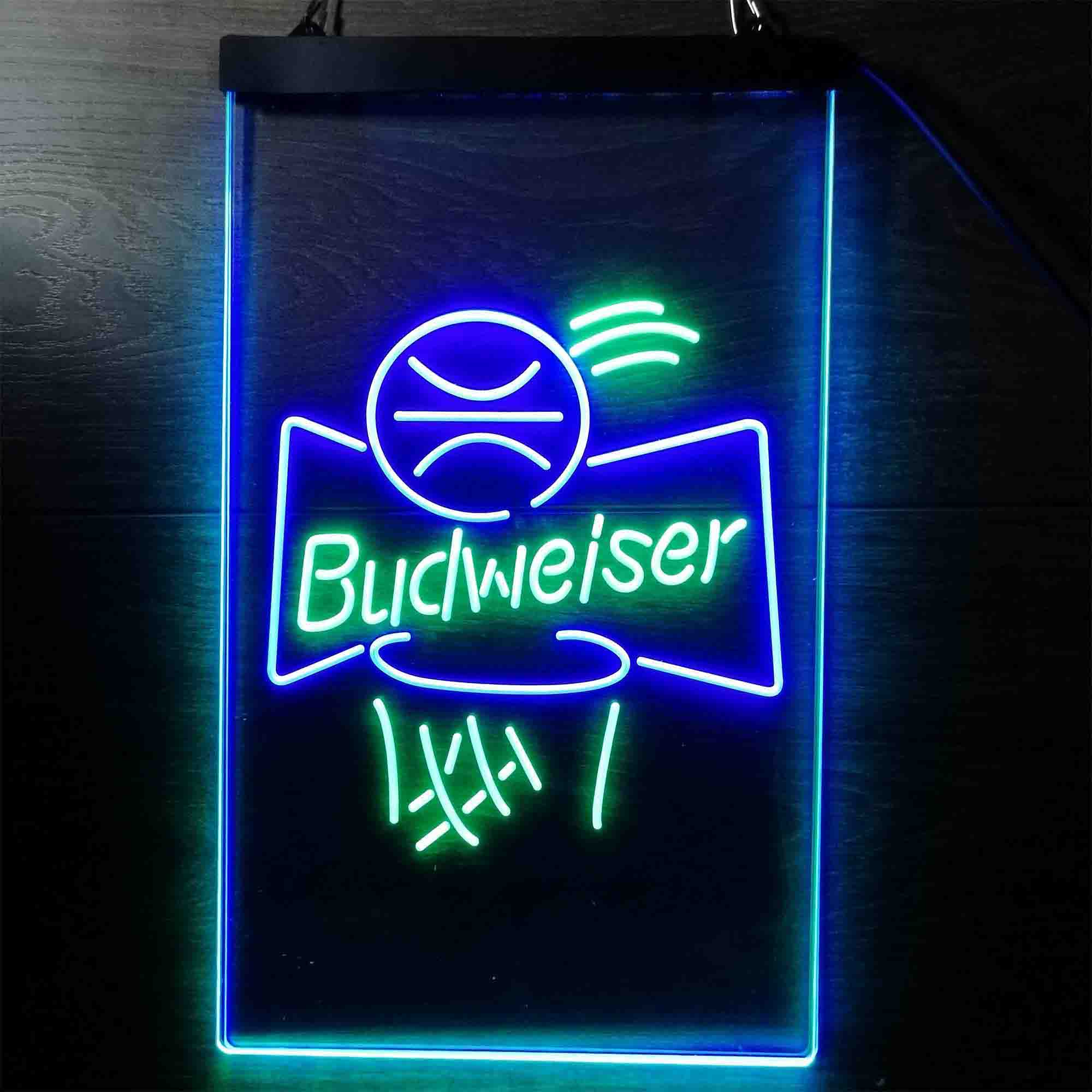 Budweiser Basketball Net Neon-Like LED Sign - Image 11