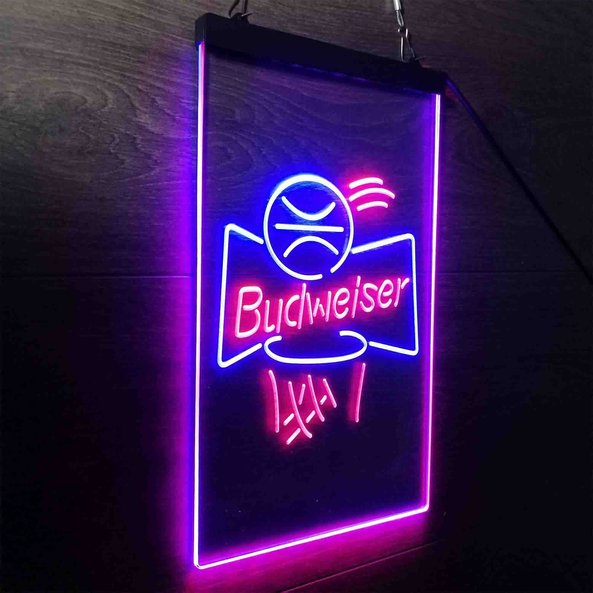 Budweiser Basketball Net Neon-Like LED Sign - Image 18