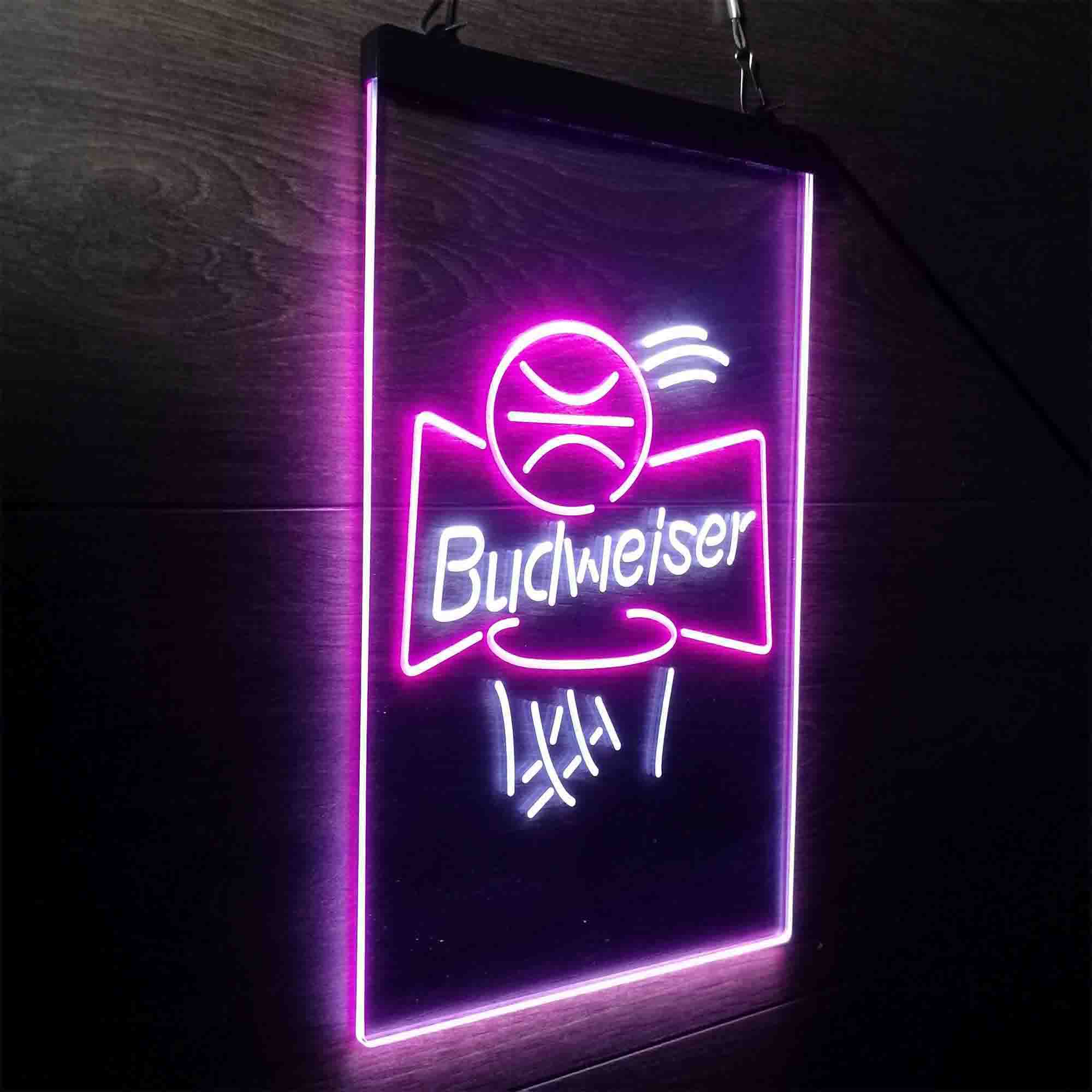Budweiser Basketball Net Neon-Like LED Sign - Image 19