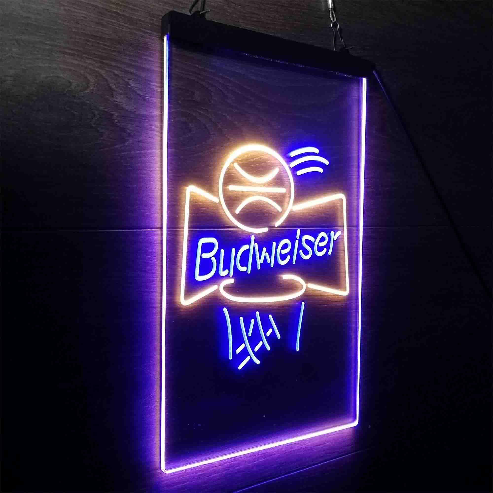 Budweiser Basketball Net Neon-Like LED Sign - Image 21