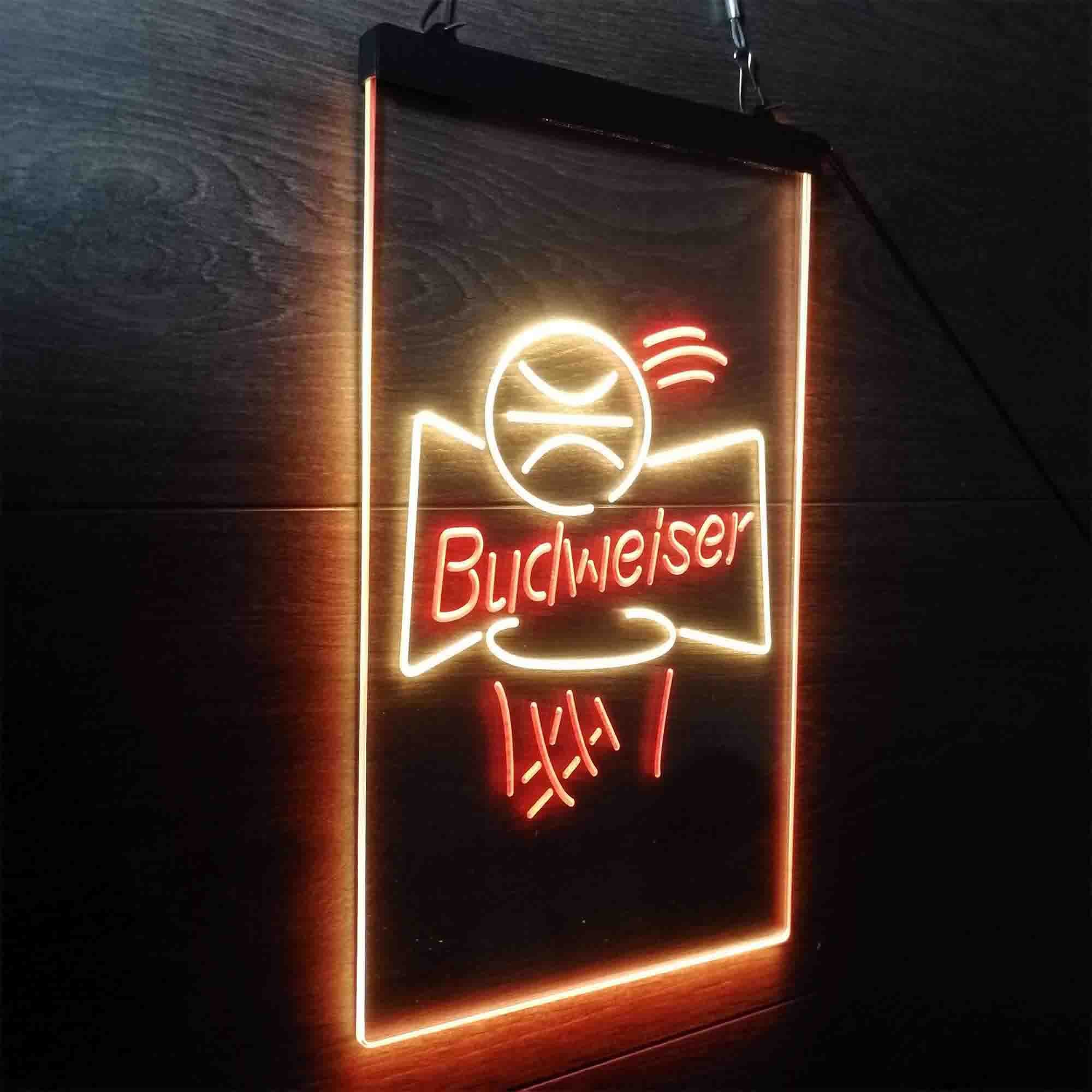 Budweiser Basketball Net Neon-Like LED Sign - Image 26
