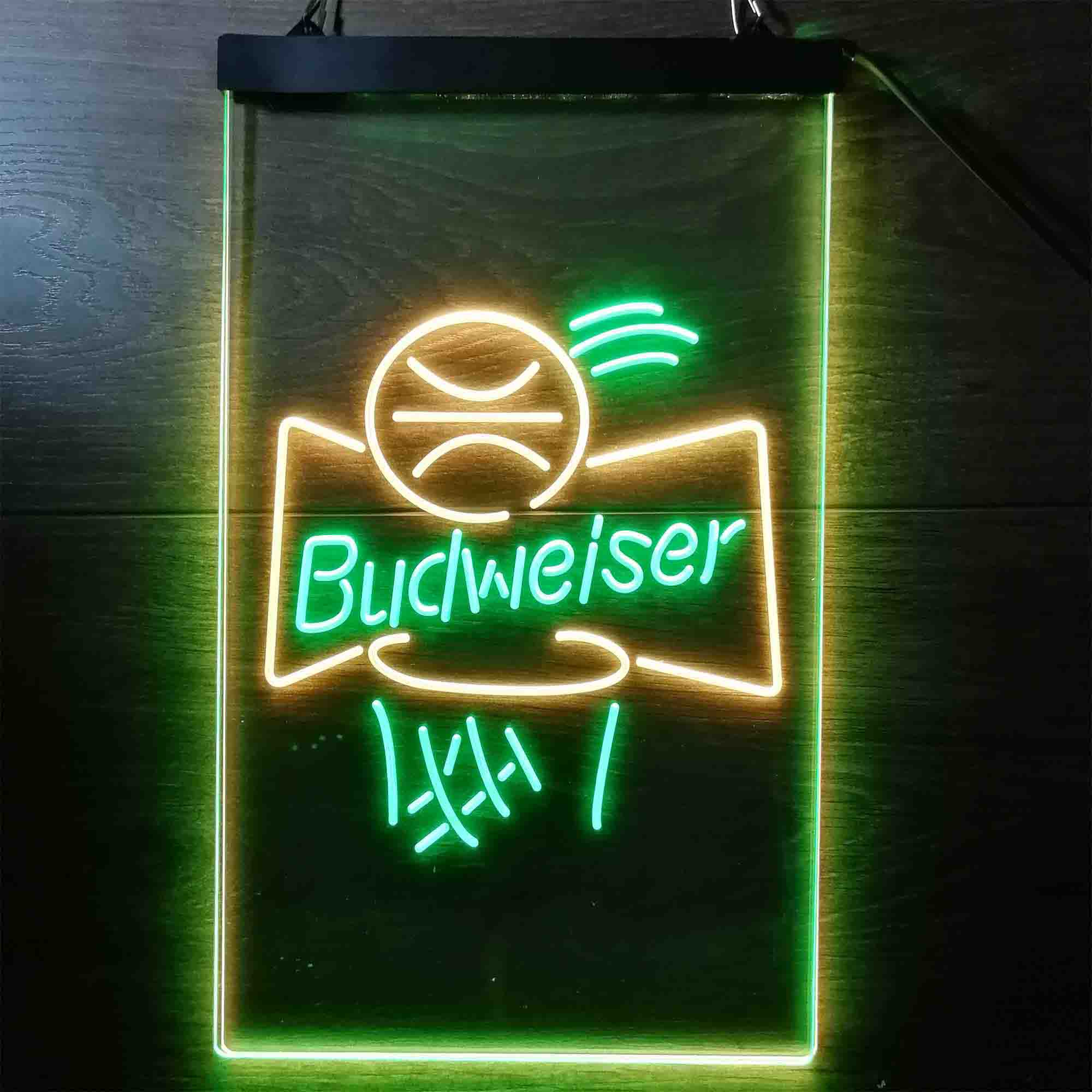 Budweiser Basketball Net Neon-Like LED Sign - Image 4