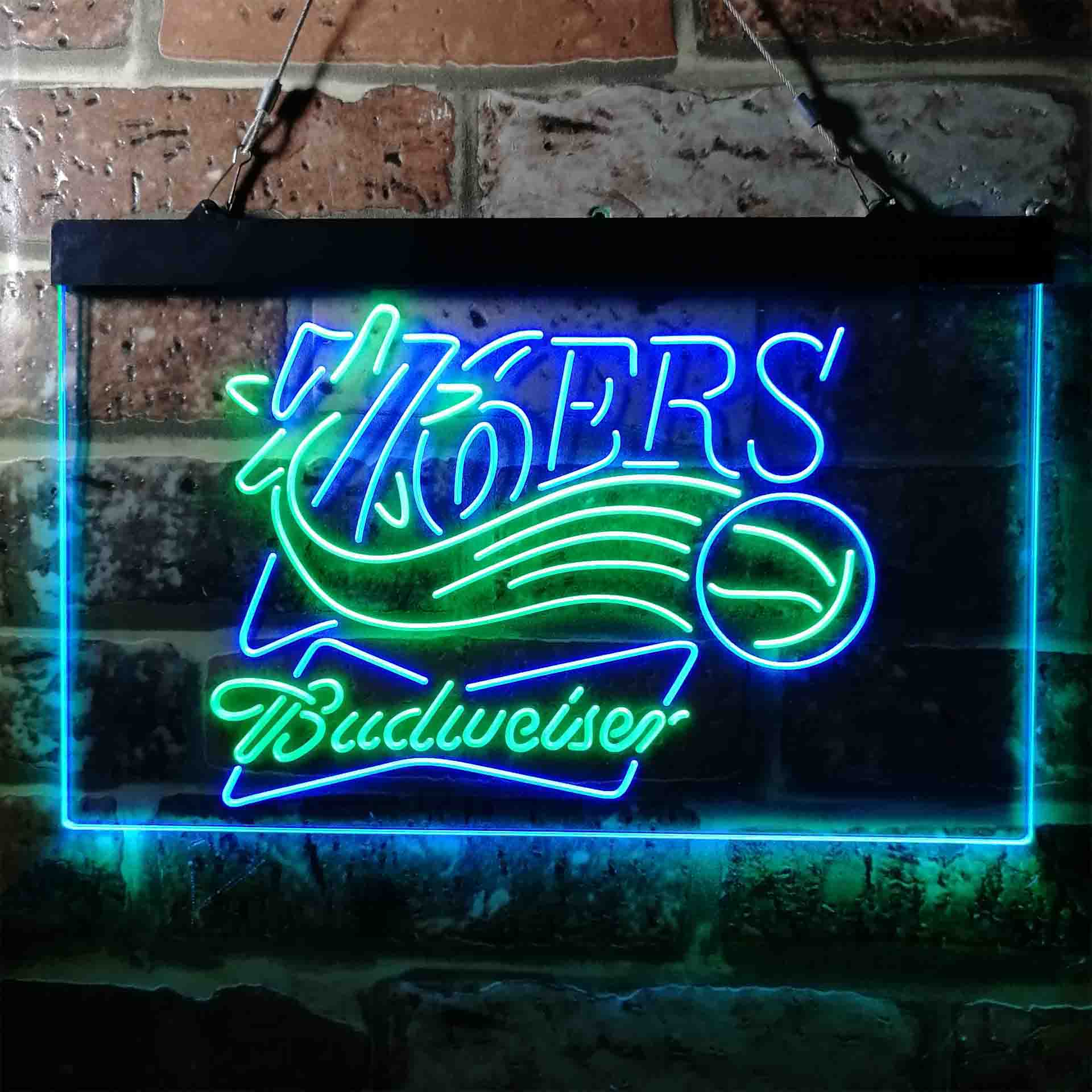 Philadelphia 76ers Budweiser LED Neon Sign - Image 6
