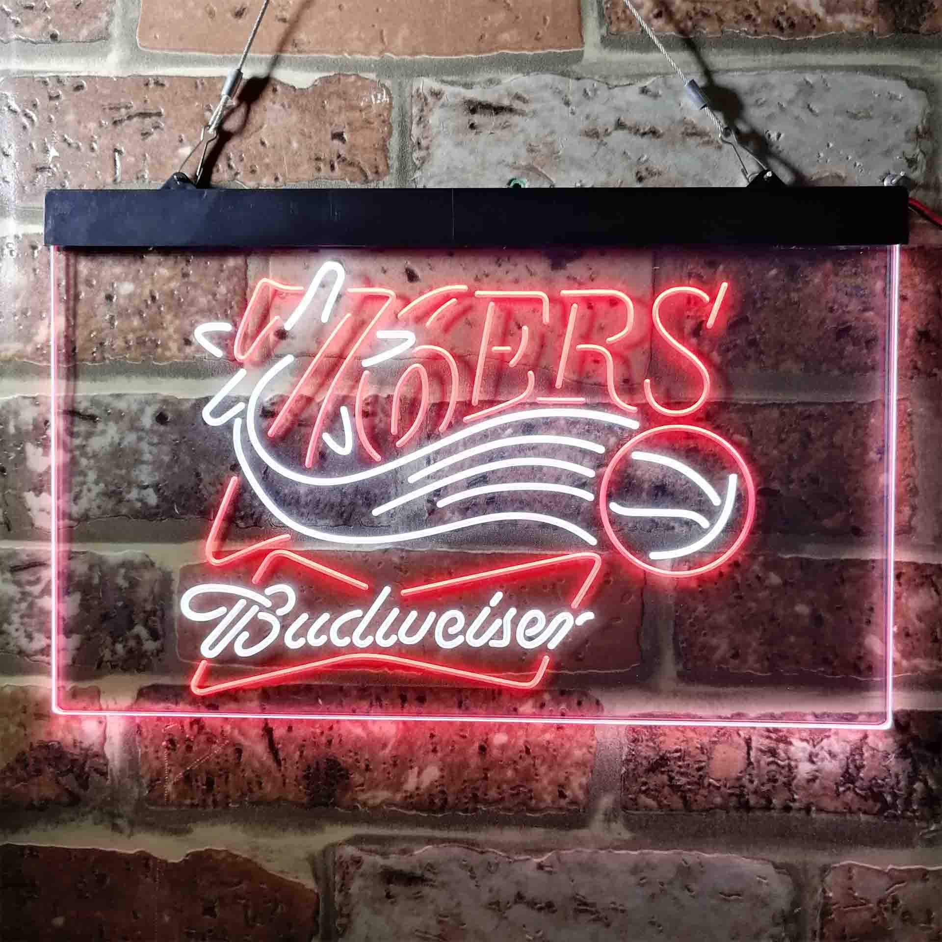 Philadelphia 76ers Budweiser LED Neon Sign - Image 7