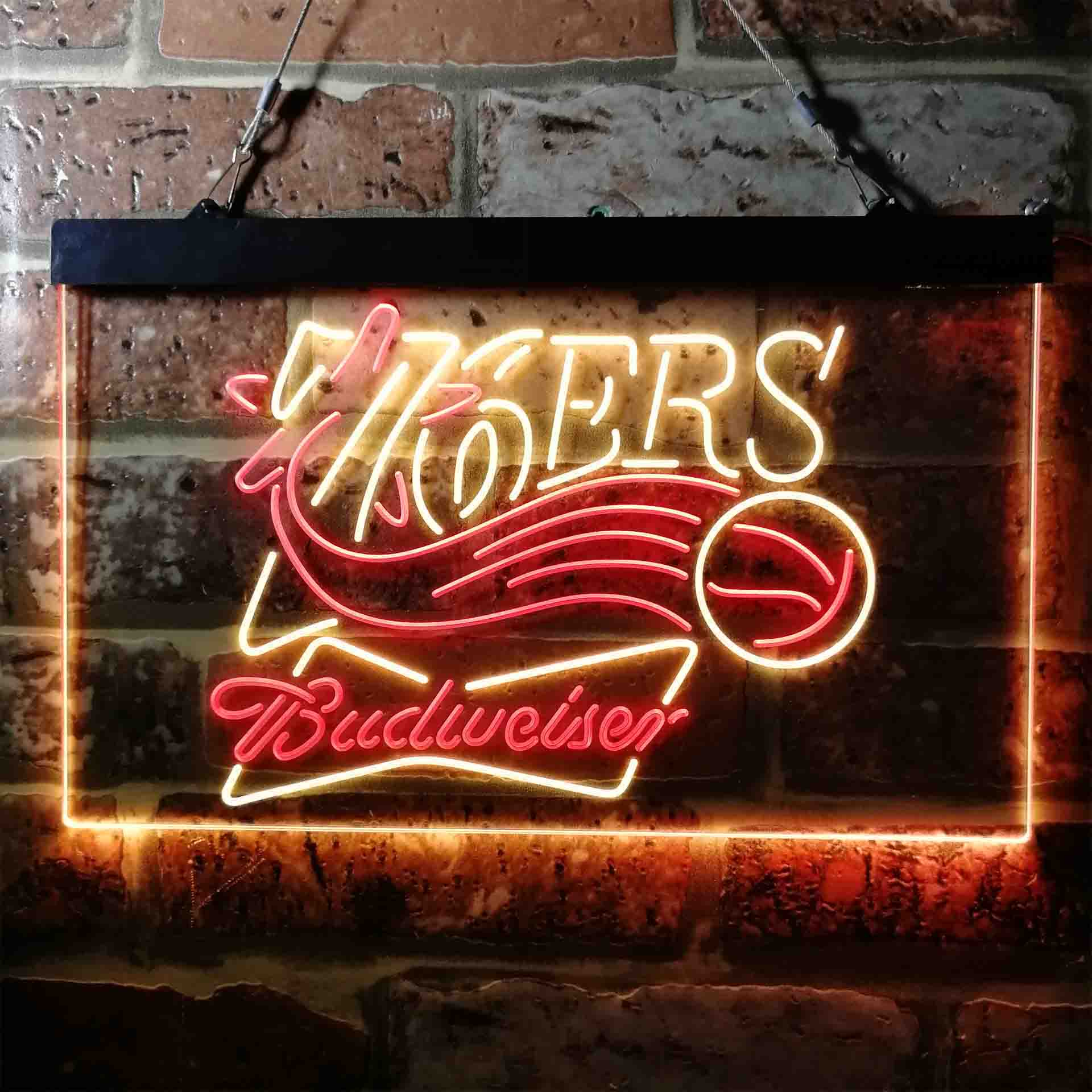 Philadelphia 76ers Budweiser LED Neon Sign - Image 8