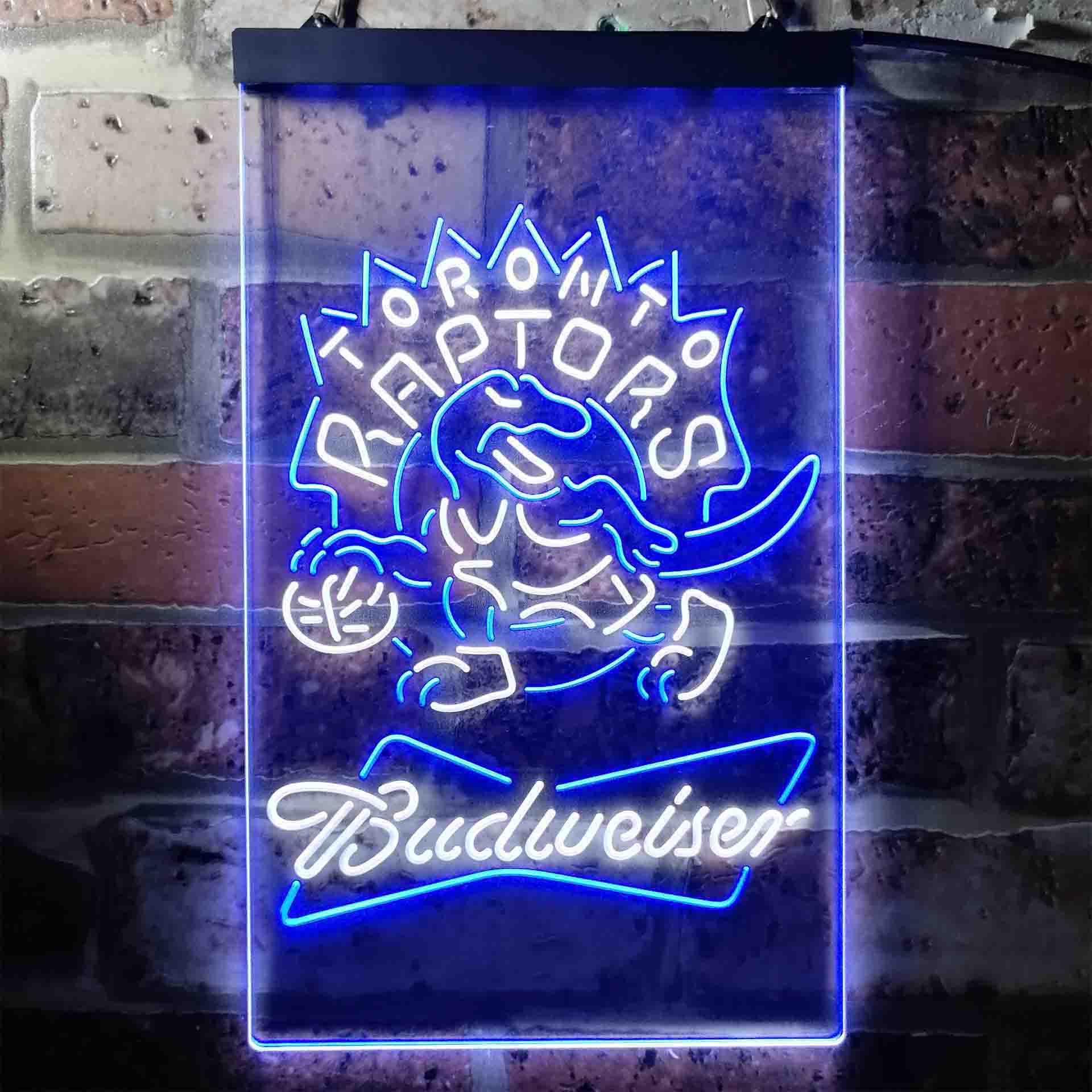 Toronto Raptors Budweiser Beer LED Neon Sign - Image 10