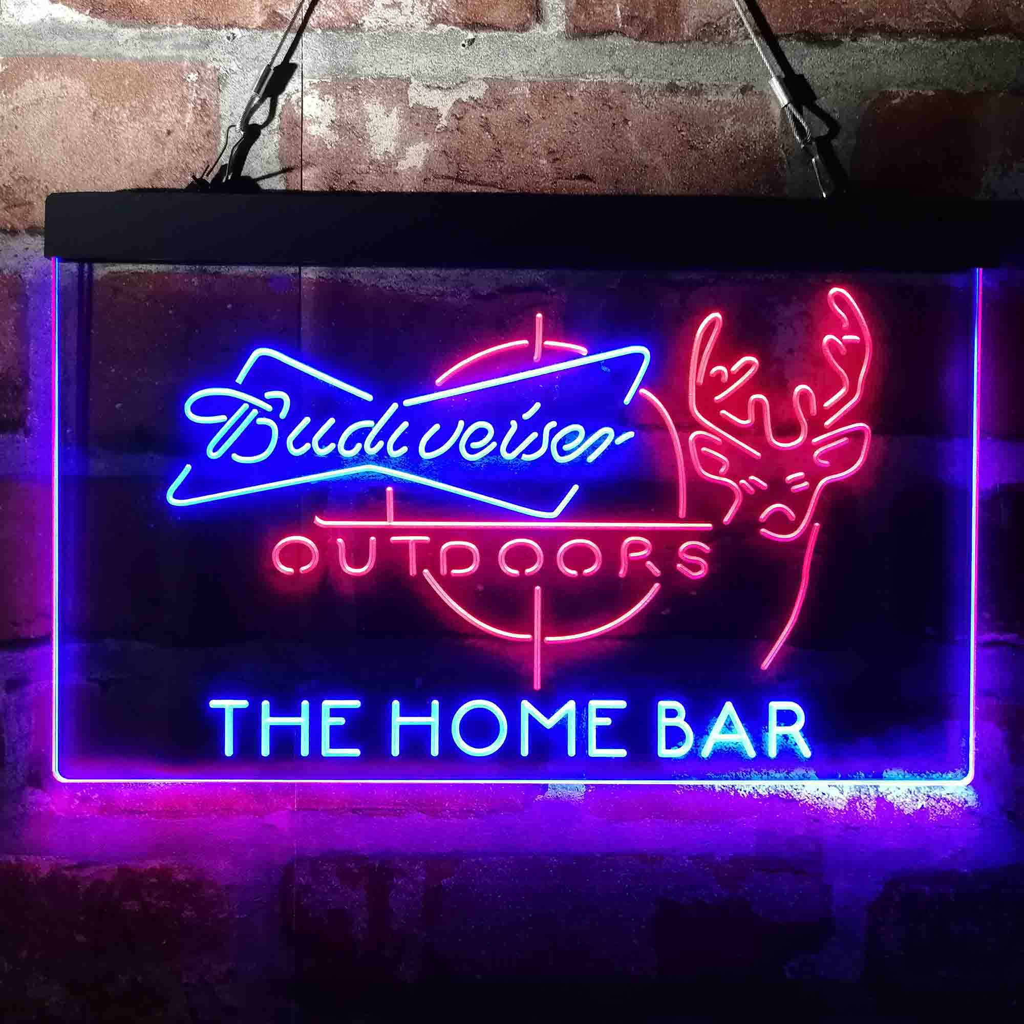 Personalized Budweiser Beer Bar Neon-Like LED Sign - Custom Wall Decor Gift - Image 6