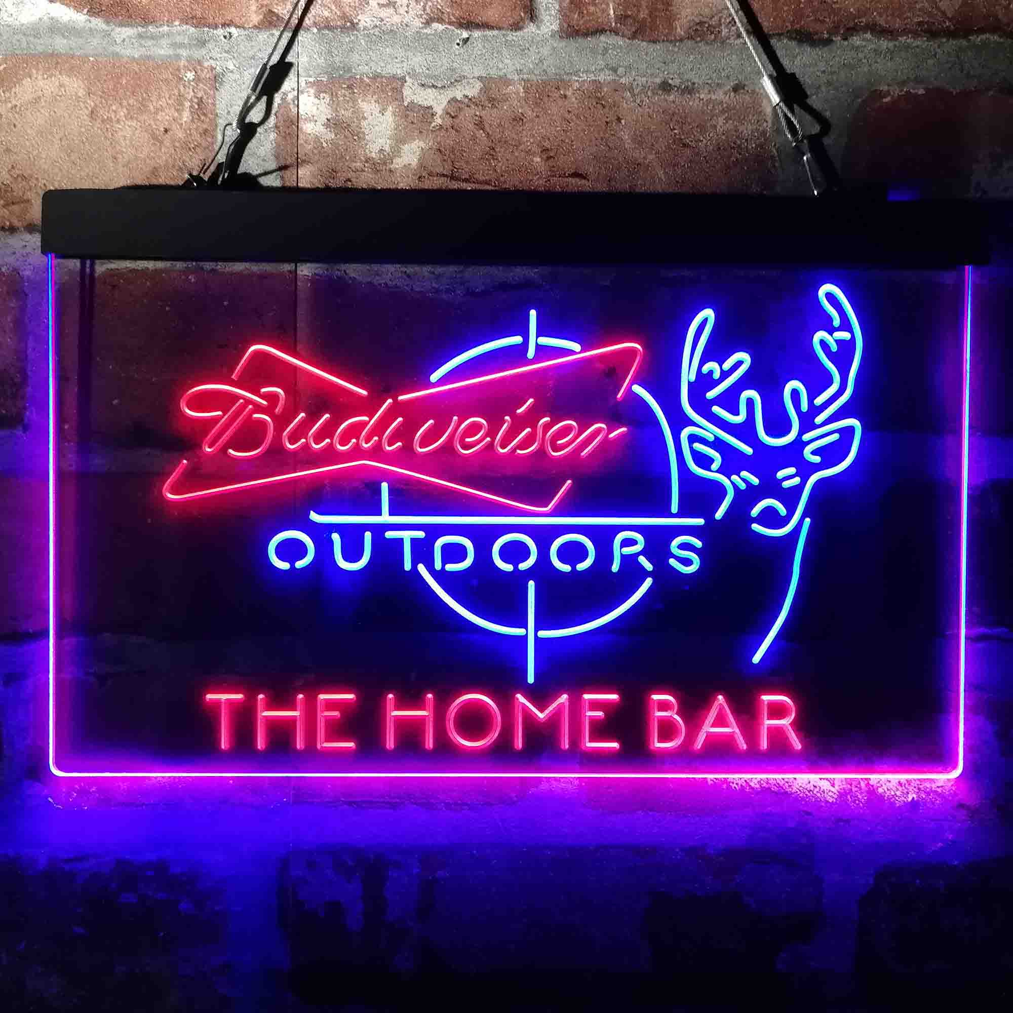 Personalized Budweiser Beer Bar Neon-Like LED Sign - Custom Wall Decor Gift - Image 9