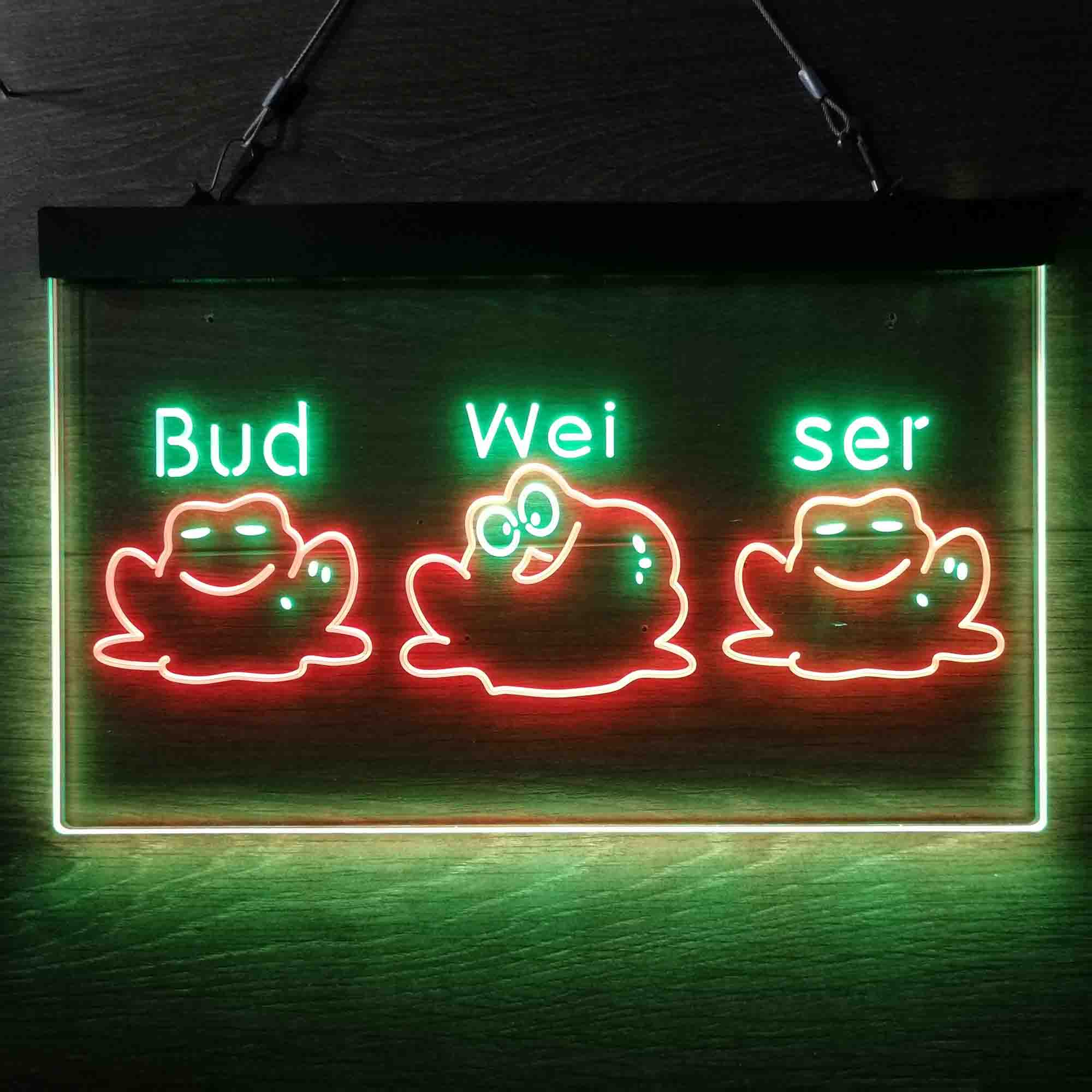 Budweiser Frogs Singing Neon-Like LED Sign - Image 11