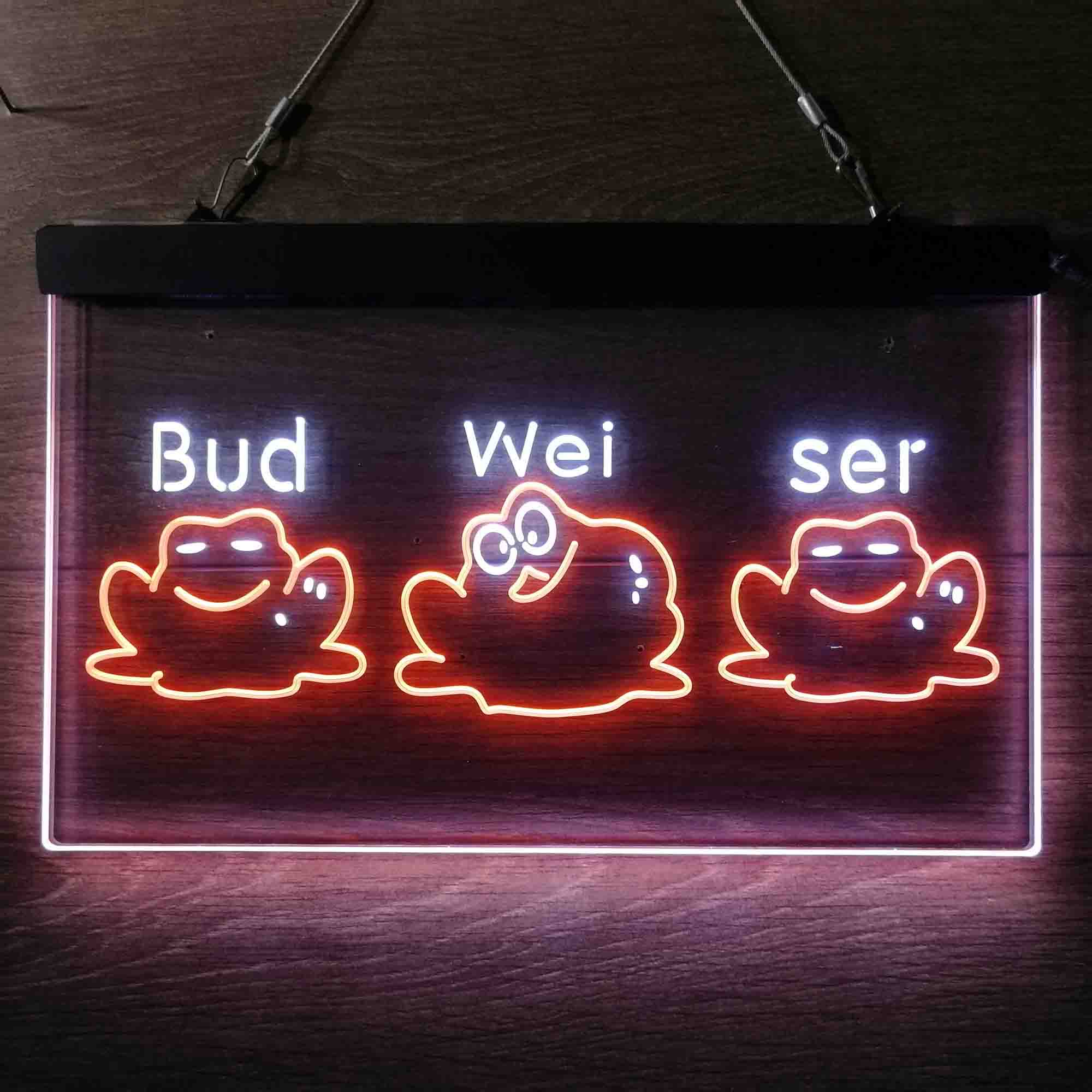 Budweiser Frogs Singing Neon-Like LED Sign - Image 12