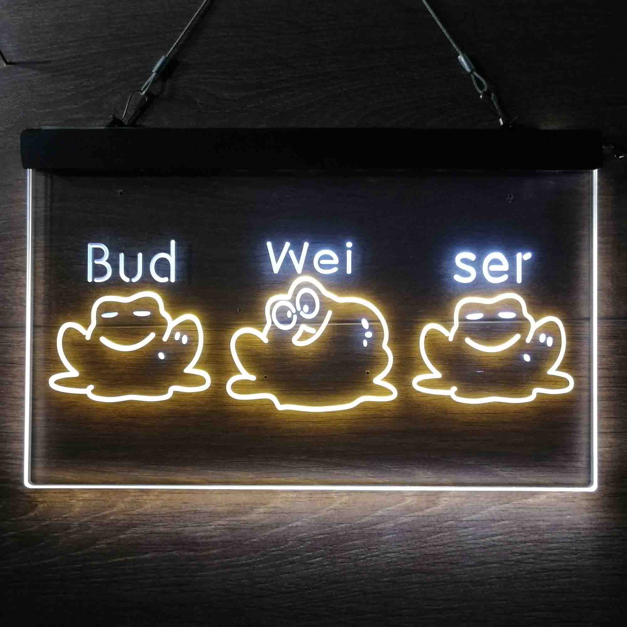 Budweiser Frogs Singing Neon-Like LED Sign - Image 13