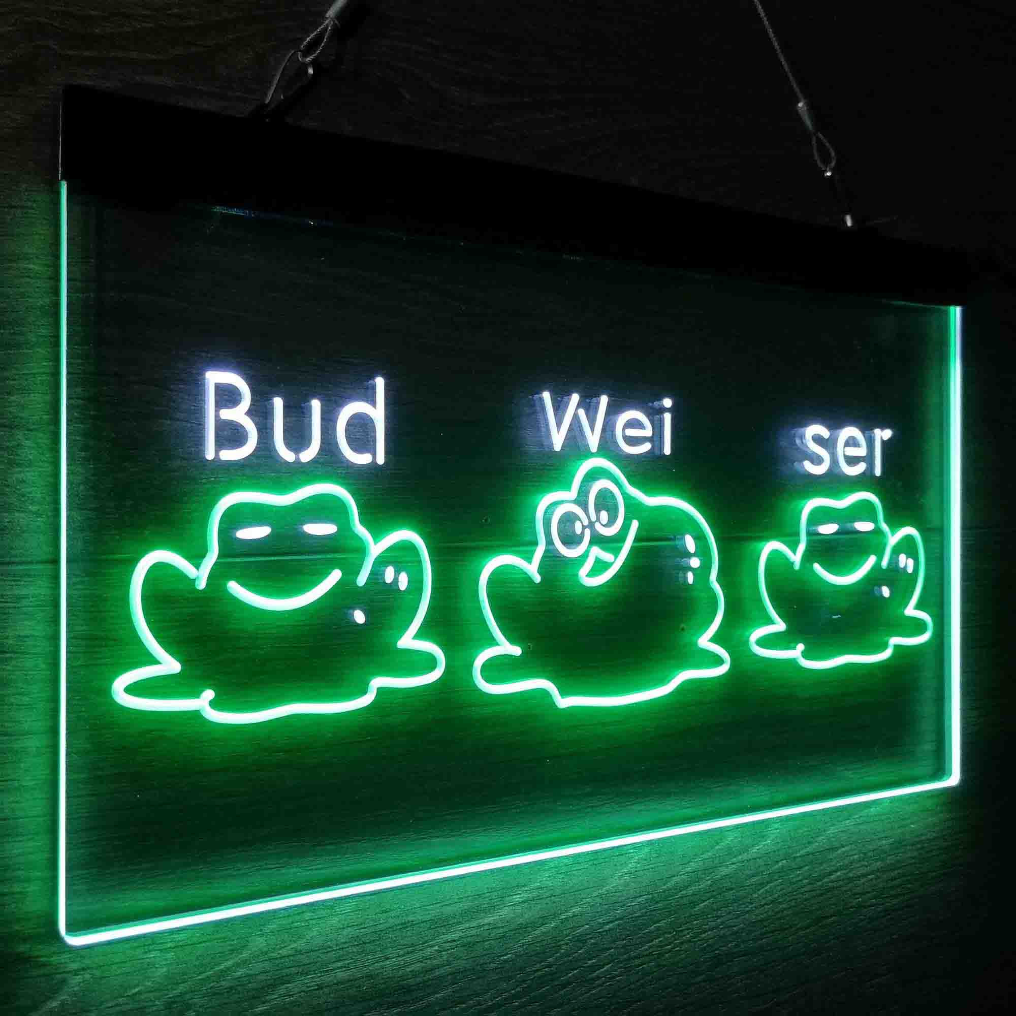 Budweiser Frogs Singing Neon-Like LED Sign - Image 15