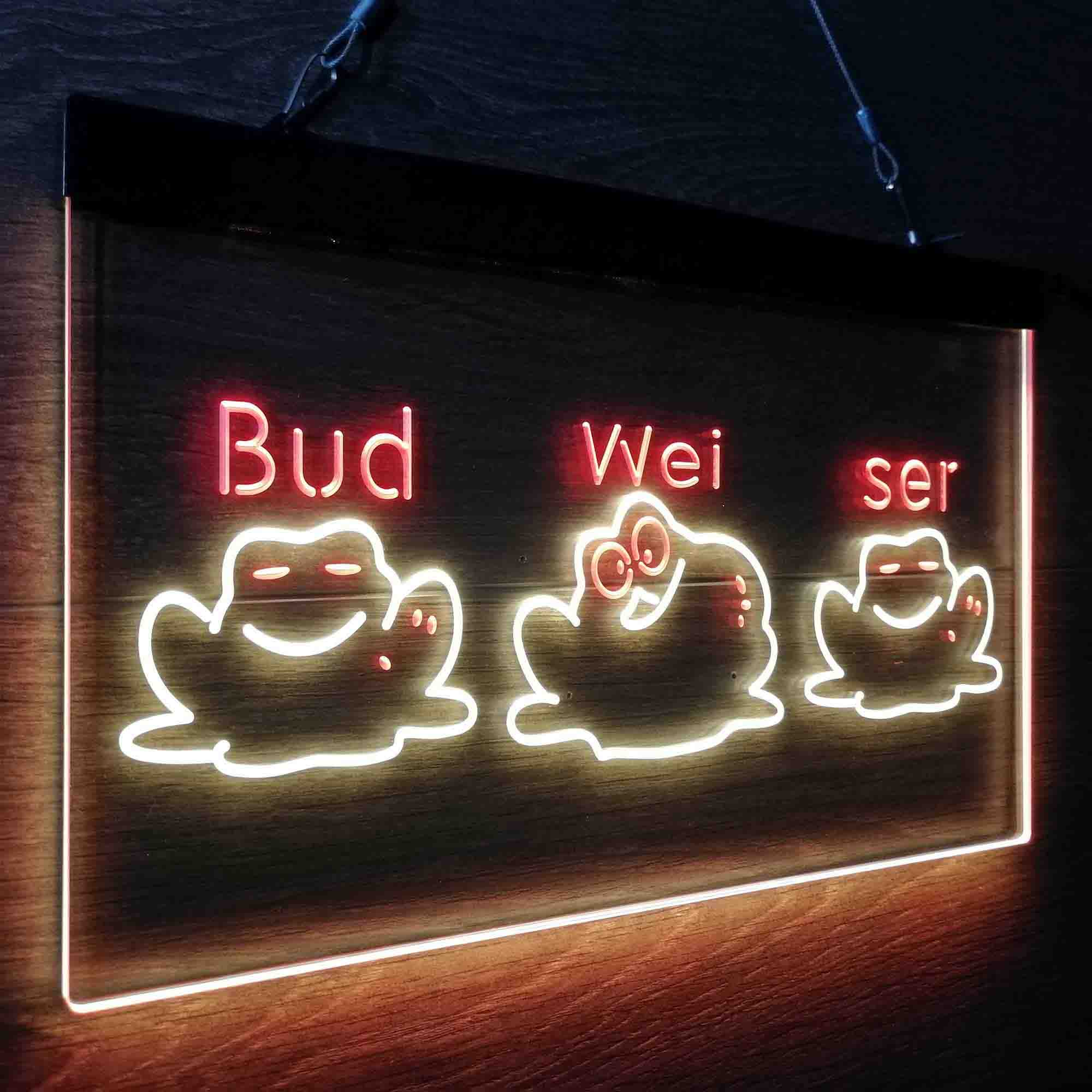 Budweiser Frogs Singing Neon-Like LED Sign - Image 16