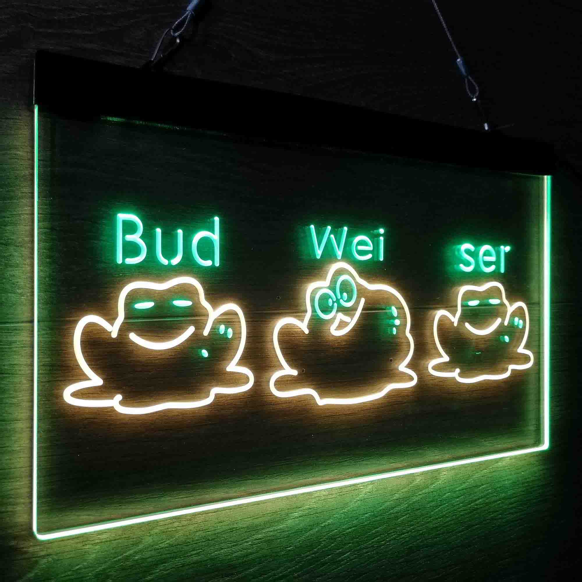 Budweiser Frogs Singing Neon-Like LED Sign - Image 19
