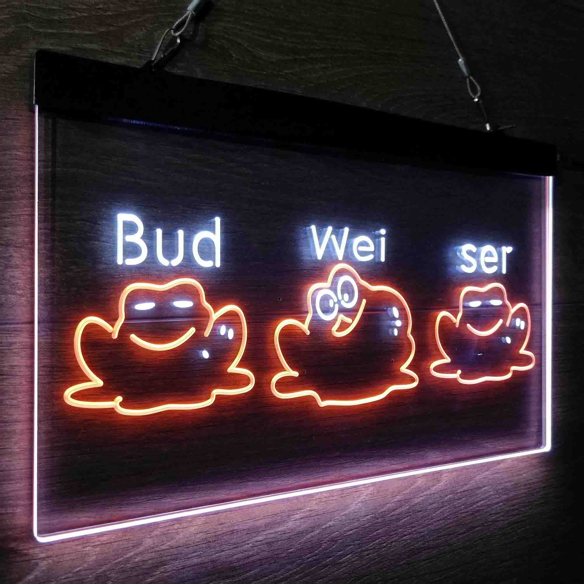 Budweiser Frogs Singing Neon-Like LED Sign - Image 25