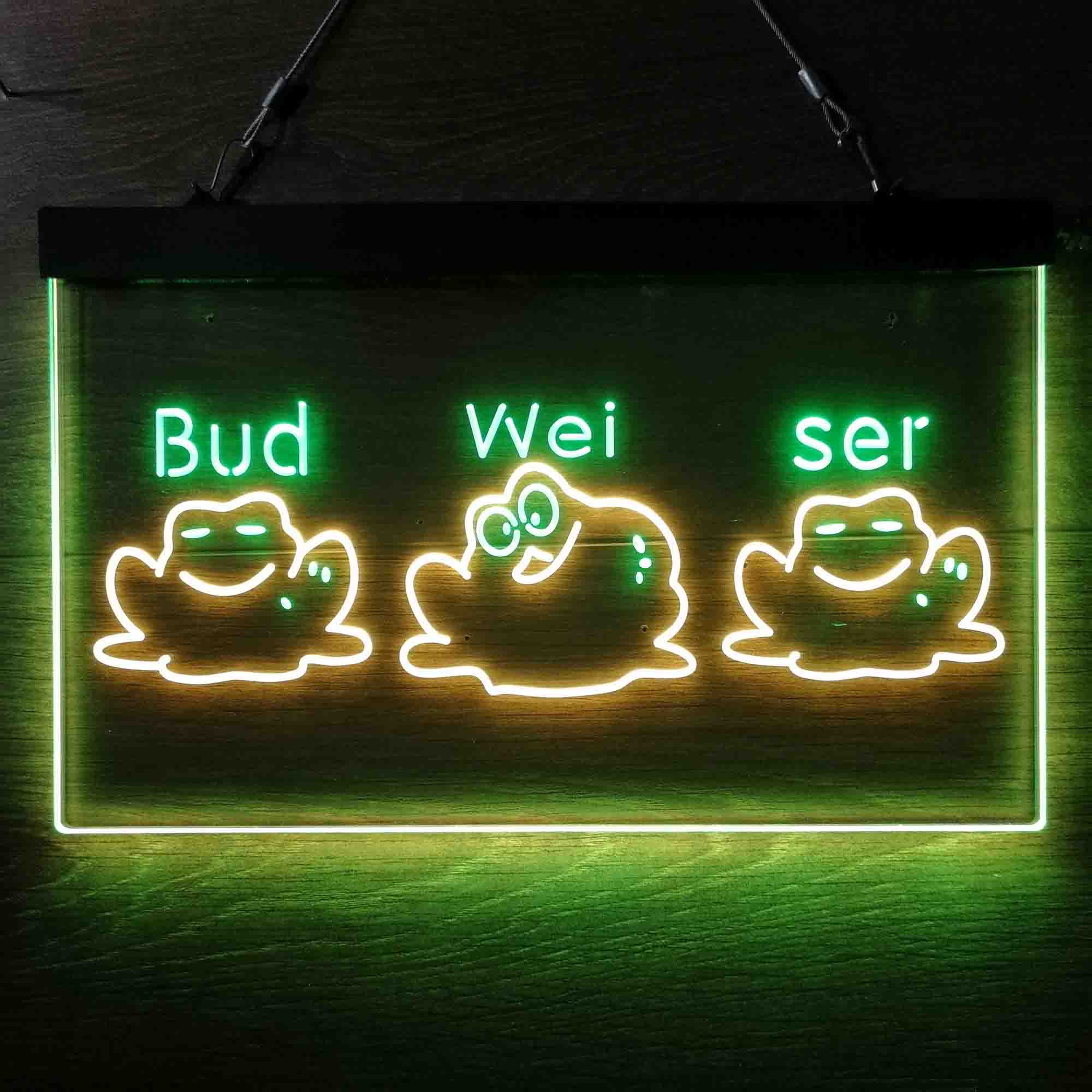 Budweiser Frogs Singing Neon-Like LED Sign - Image 6
