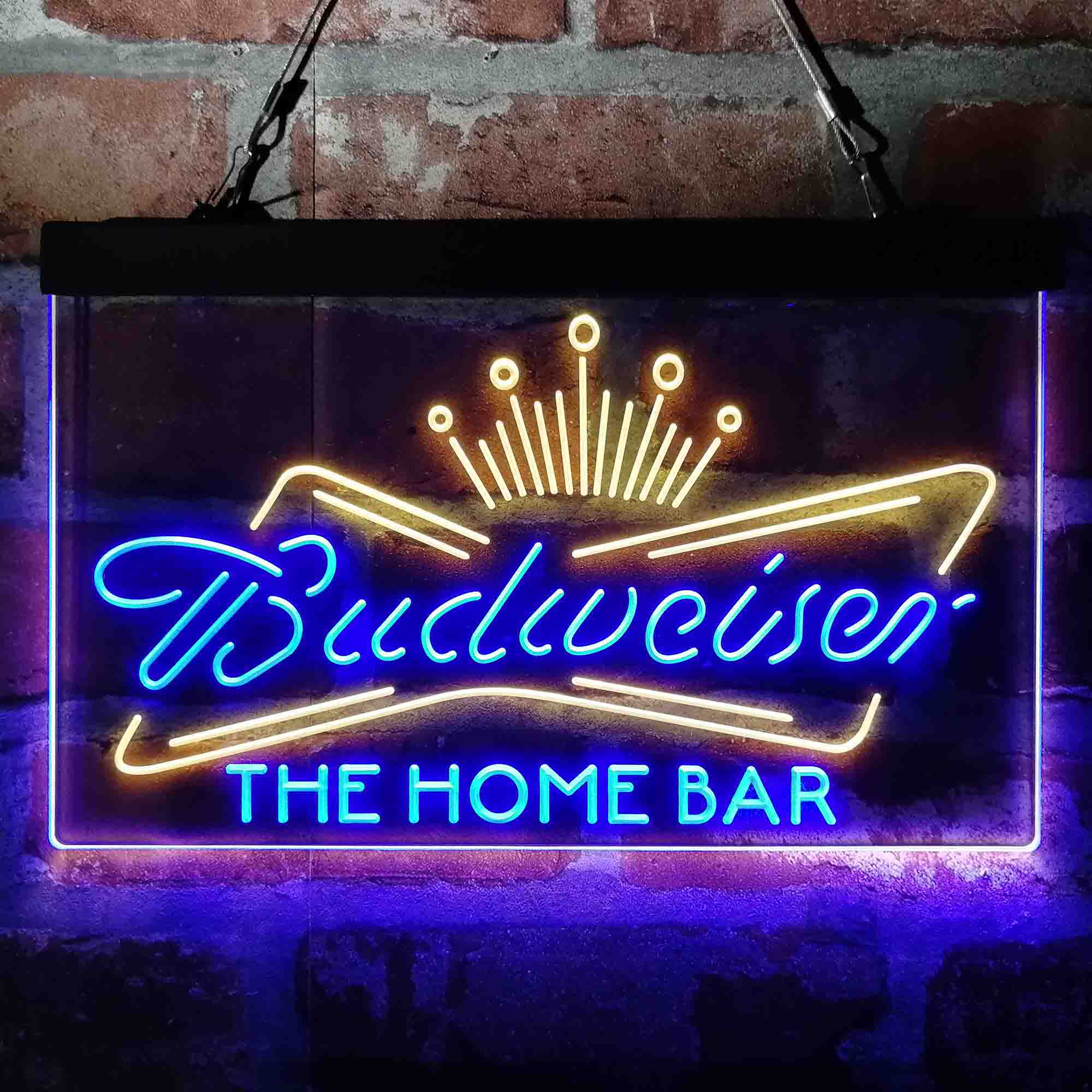 Personalized Budweiser King Home Bar Neon-Like LED Sign - Custom Wall Decor Gift - Image 10