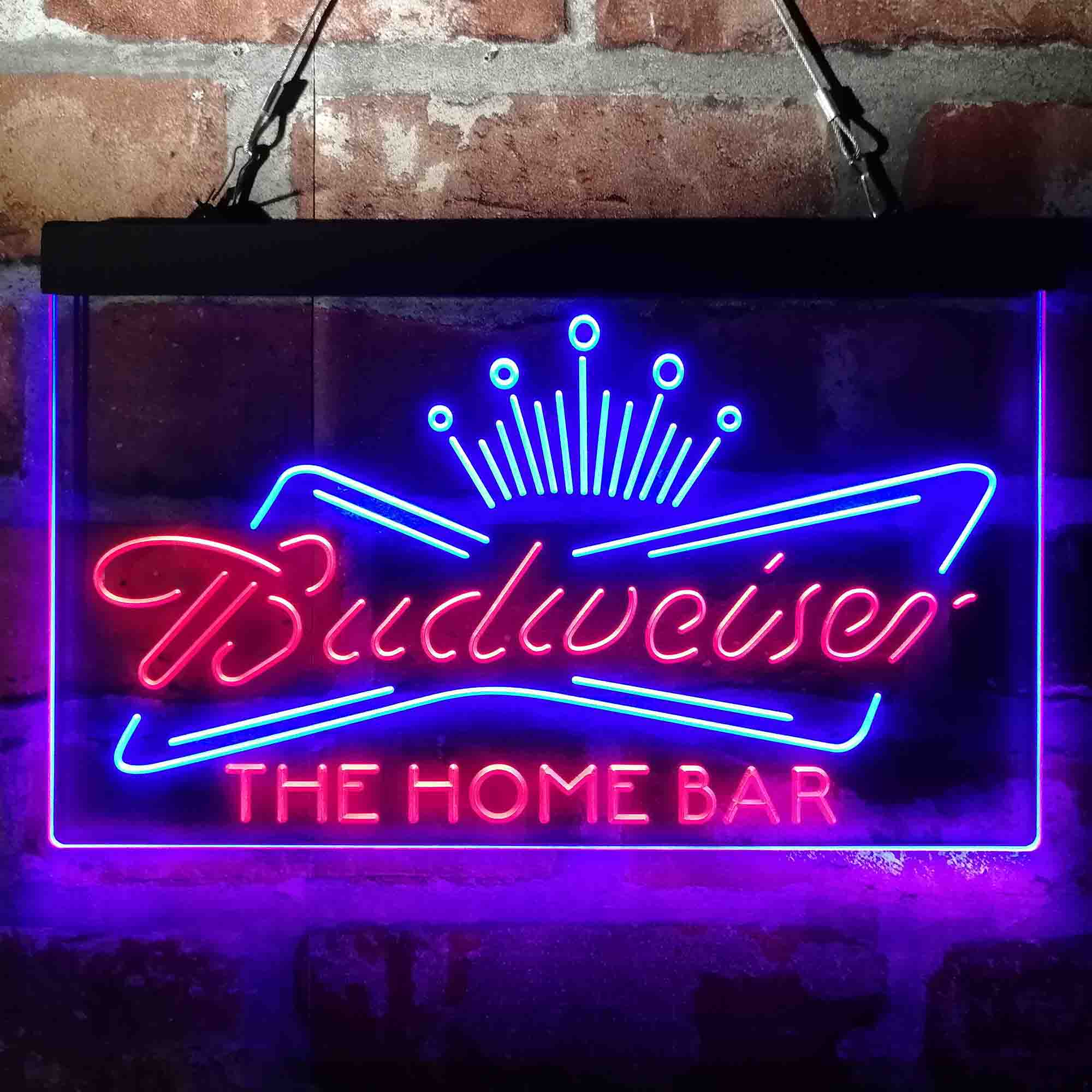 Personalized Budweiser King Home Bar Neon-Like LED Sign - Custom Wall Decor Gift - Image 11