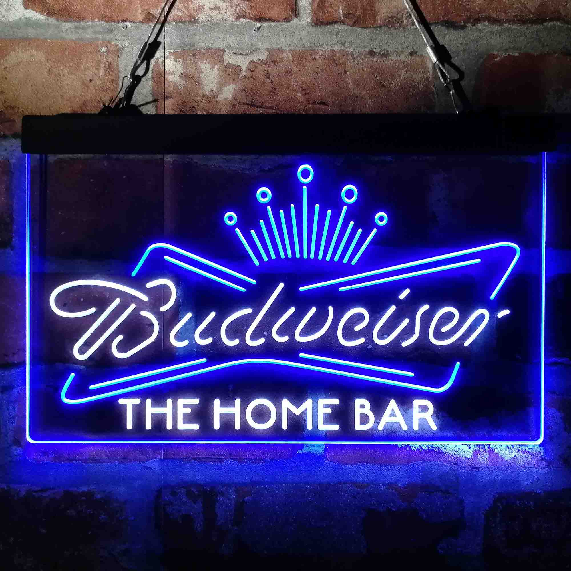 Personalized Budweiser King Home Bar Neon-Like LED Sign - Custom Wall Decor Gift - Image 12