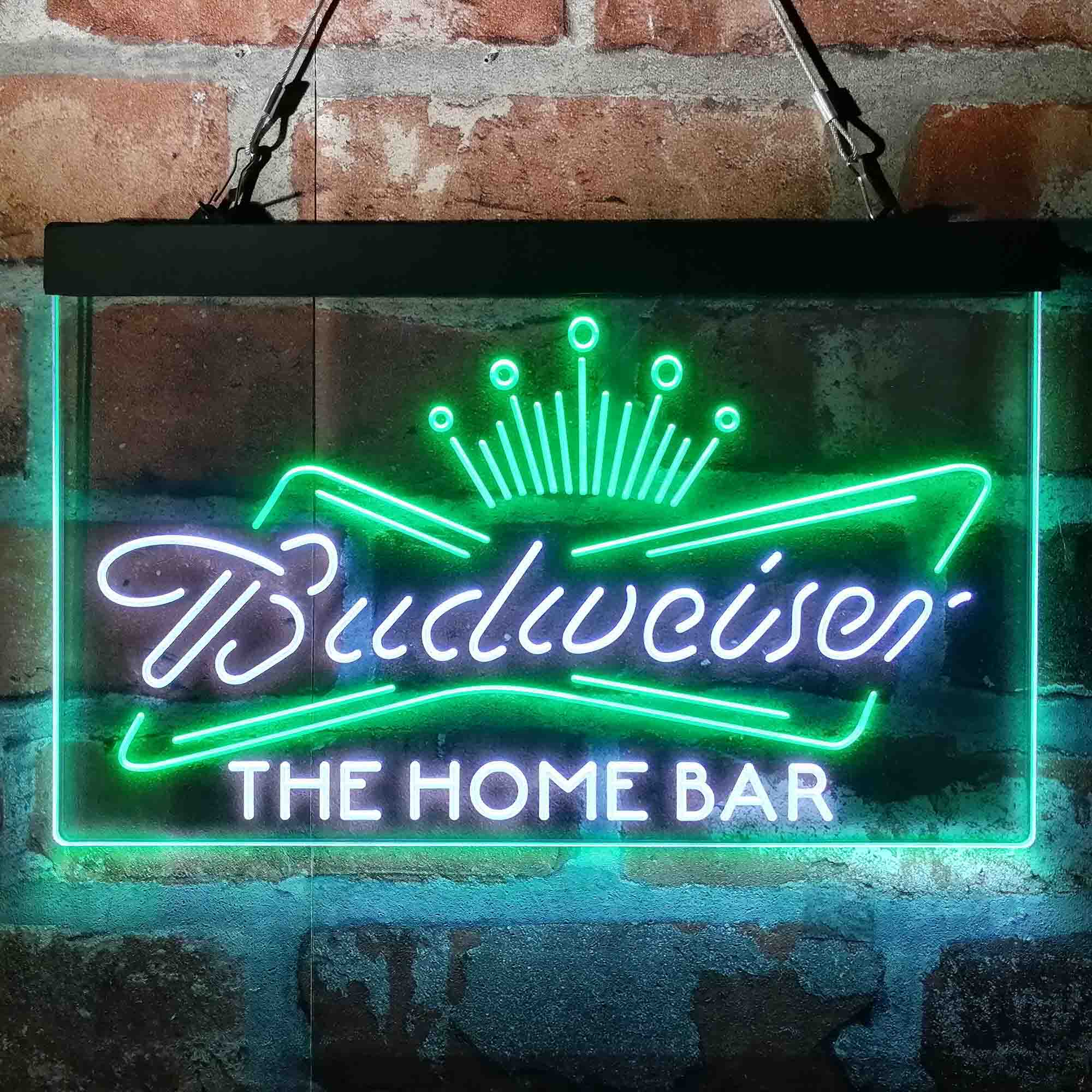 Personalized Budweiser King Home Bar Neon-Like LED Sign - Custom Wall Decor Gift - Image 5