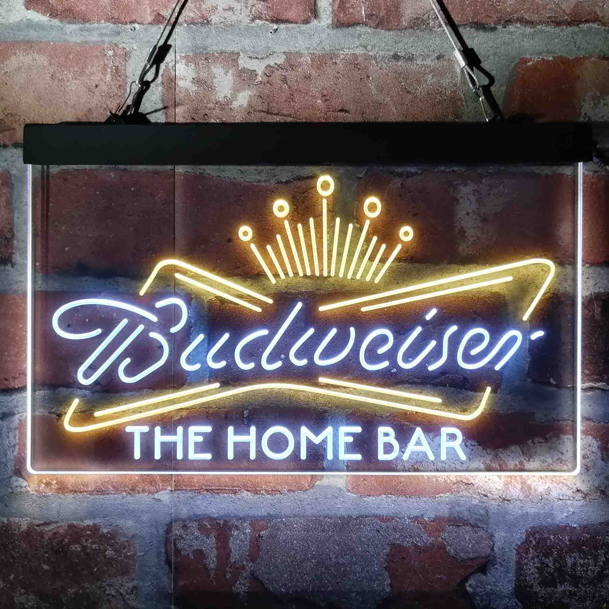Personalized Budweiser King Home Bar Neon-Like LED Sign - Custom Wall Decor Gift - Image 7
