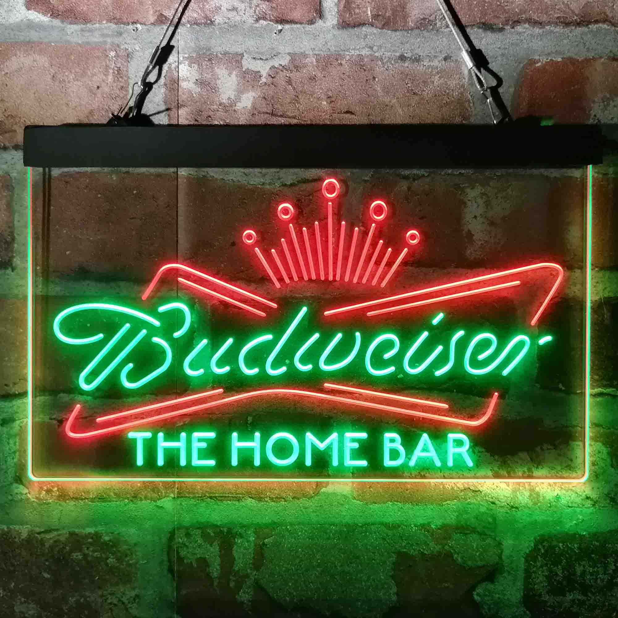 Personalized Budweiser King Home Bar Neon-Like LED Sign - Custom Wall Decor Gift - Image 9